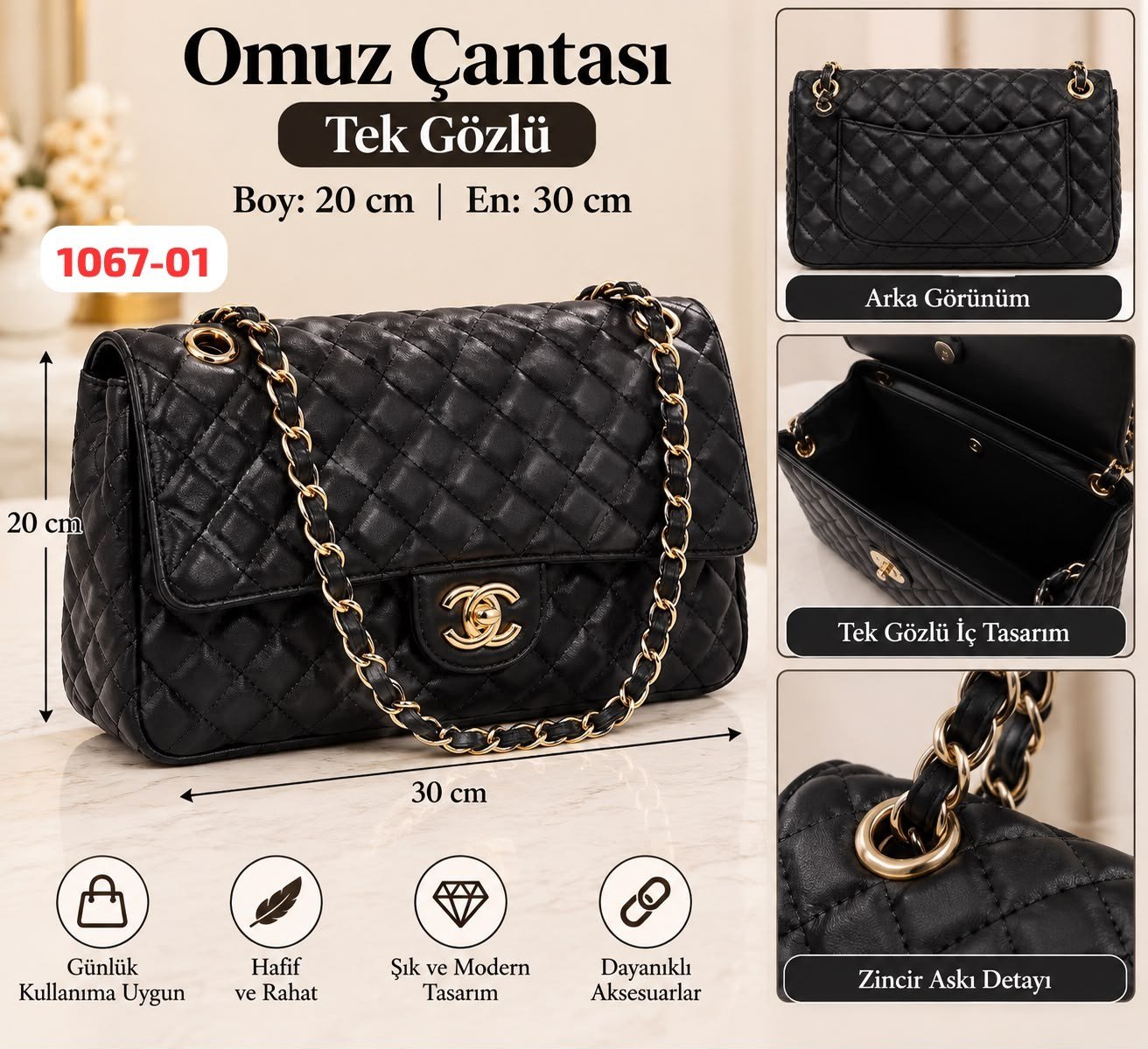 Kaliteli Omuz Çantası