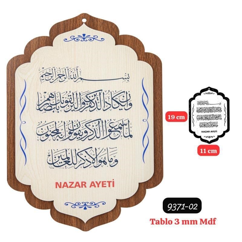 Tablo 3mm Mdf