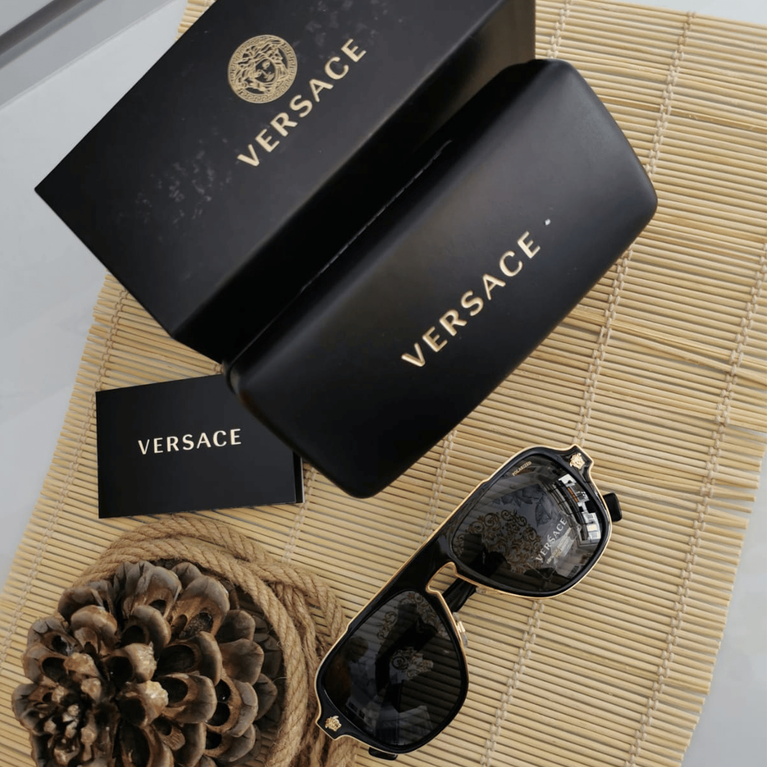 VERSACE VE 2199 100281 56-18-145 Erkek Güneş Gözlüğü