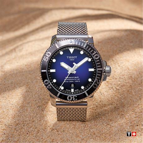 Tissot Seastar 1000 Powermatic 80 T1204071104102 Erkek Kol Saati T120.407.11.041.02