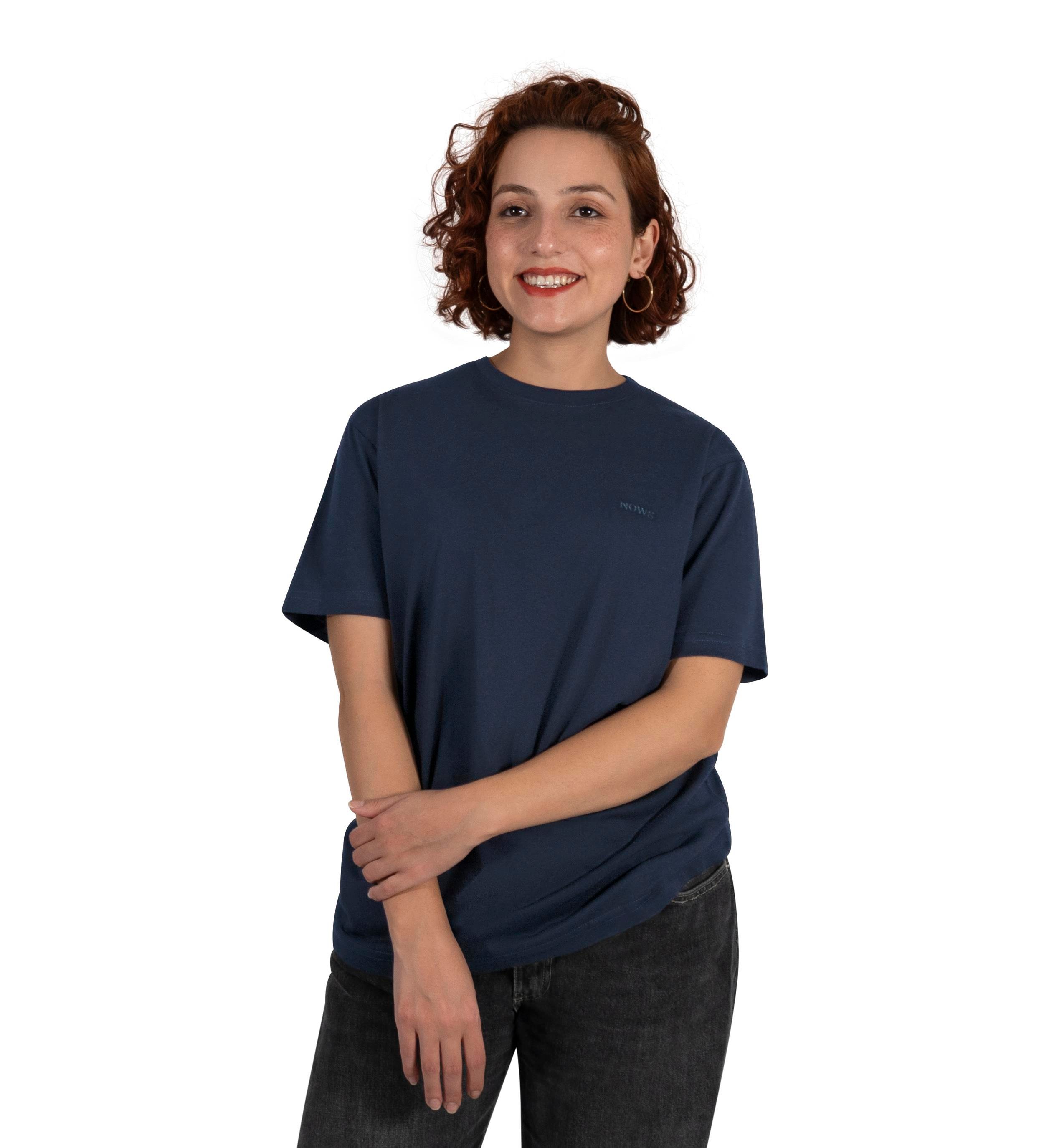 Lacivert İz Günlüğü Tshirt