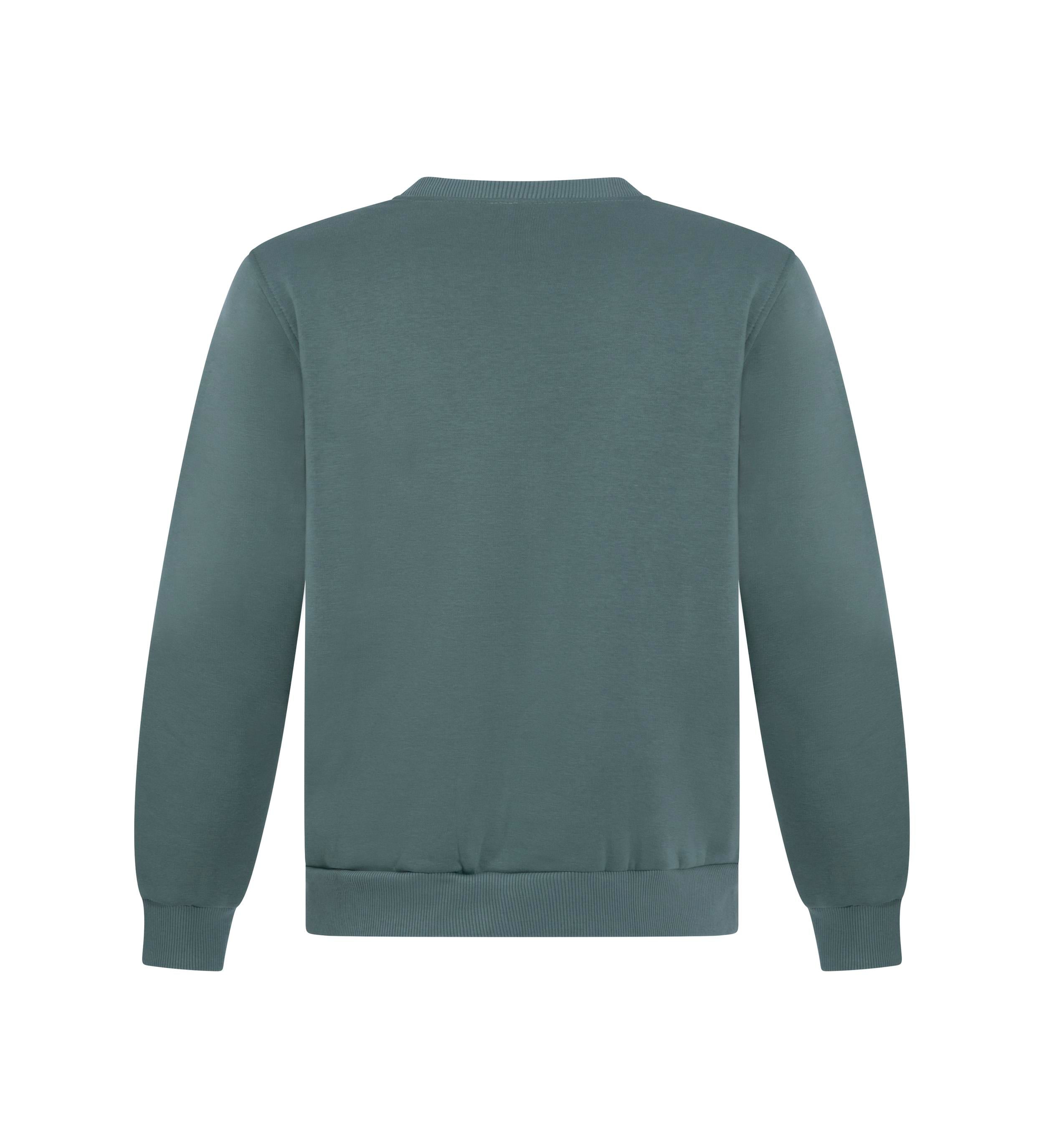 Mint Yeşili Yansı Sweatshirt