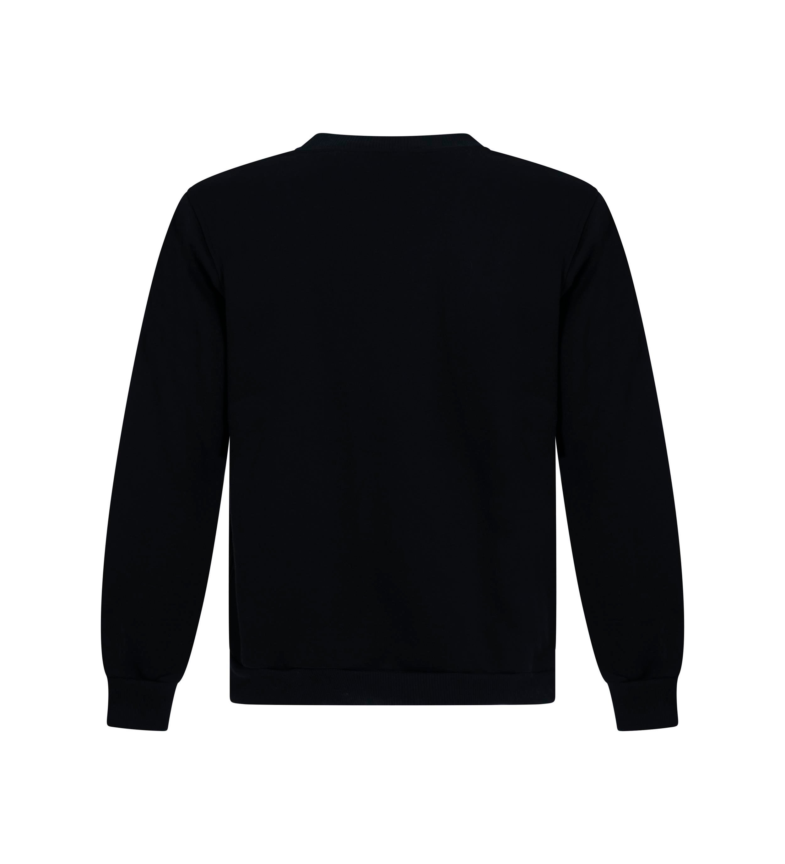 Siyah Yansı Sweatshirt