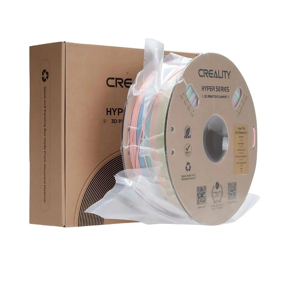Creality Hyper PLA Rainbow Wild Blossom Long Filament 1.75mm 1000gr