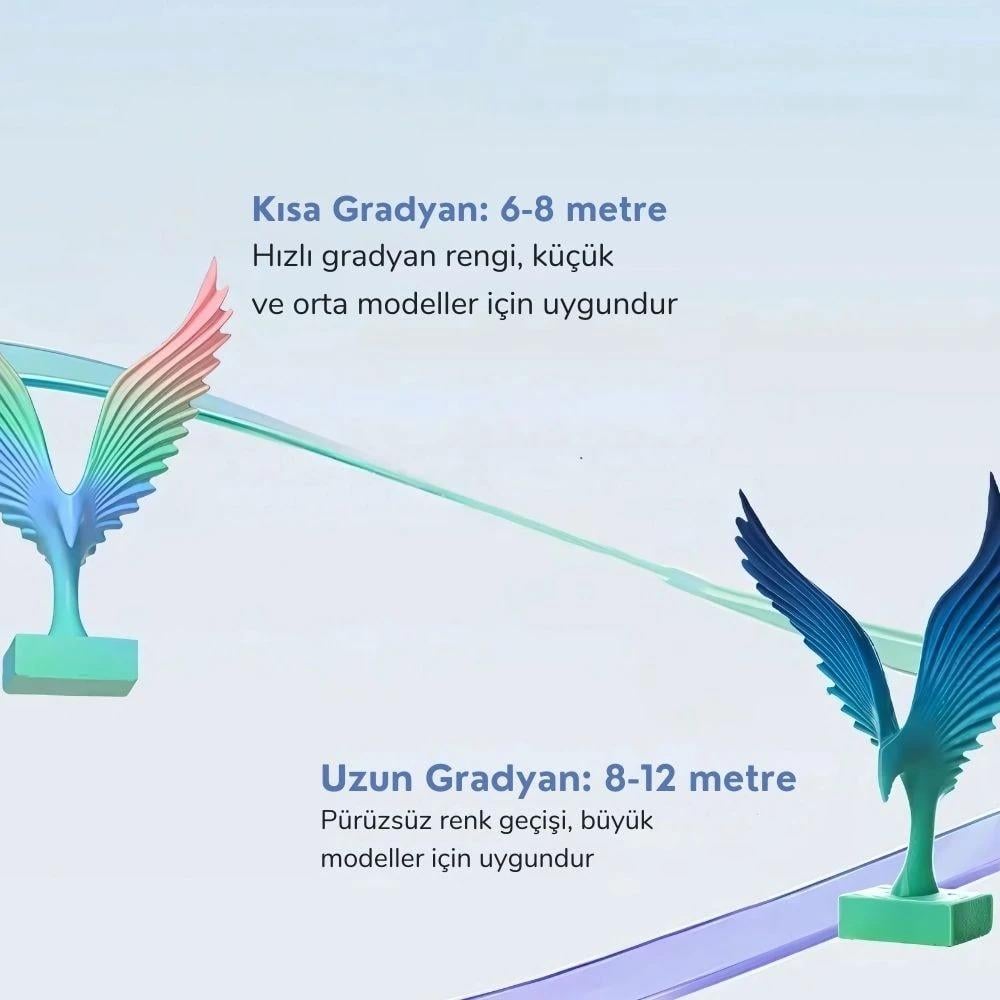 Creality Hyper PLA Rainbow Wild Blossom Long Filament 1.75mm 1000gr