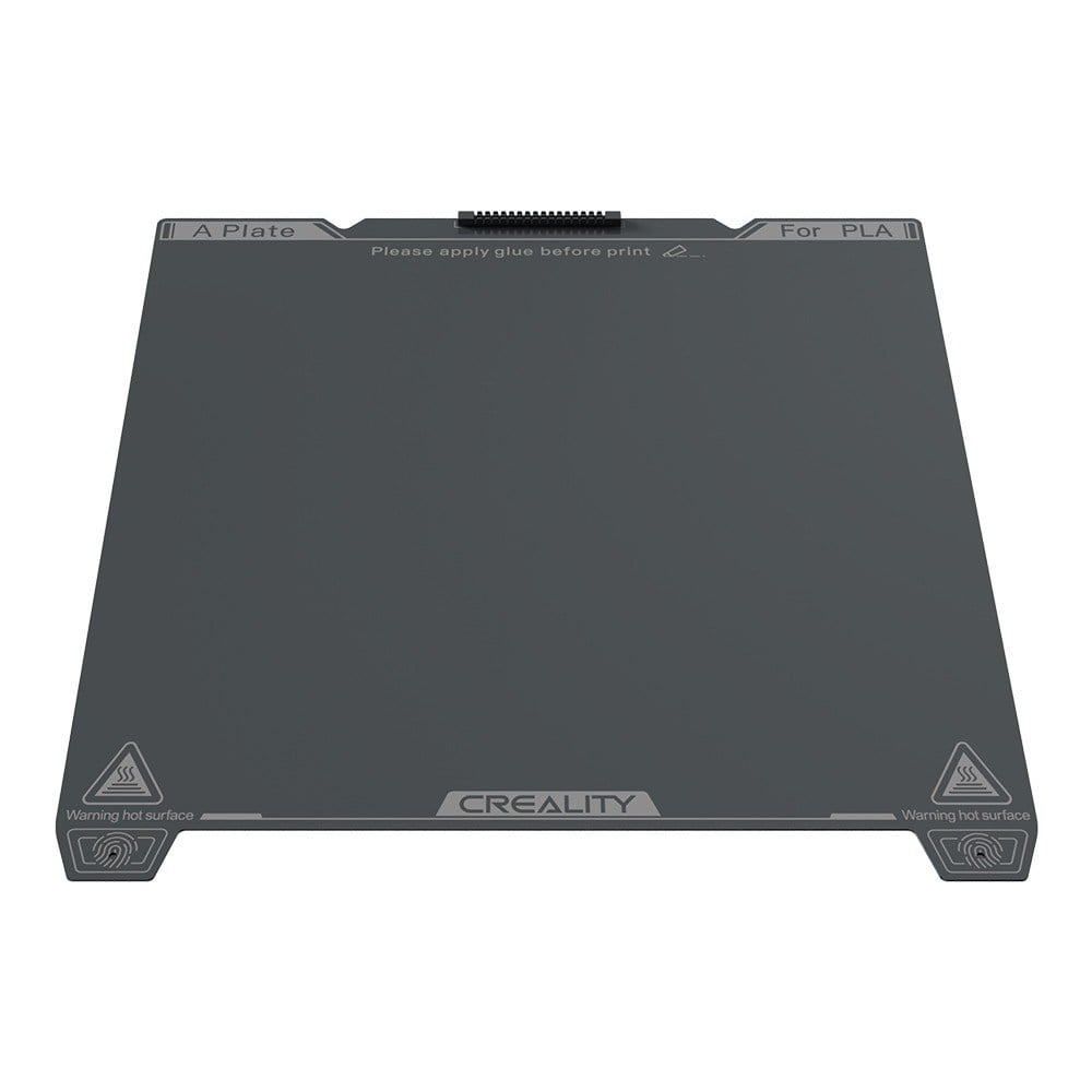 Creality K1C Pürüzsüz PEI Tabla 235x235mm -Yumuşak Manyetik Hariç