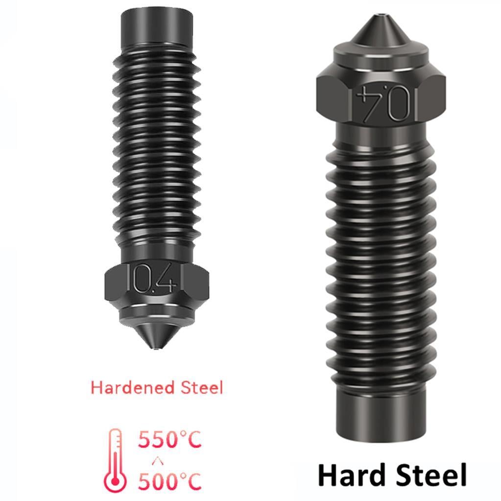 Elegoo Neptune 4 Plus-Max Sertleştirilmiş Çelik Nozzle(0.4mm)