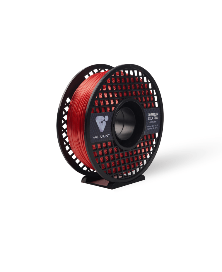 Valment Silk PLA Filament –Rubın Kırmızısı– 1.75mm – 1KG