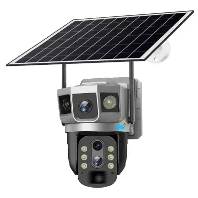 Solinved SOL-CM27 CM27 PTZ 4G 10K Zoom Güneş Enerjili Solar Kamera