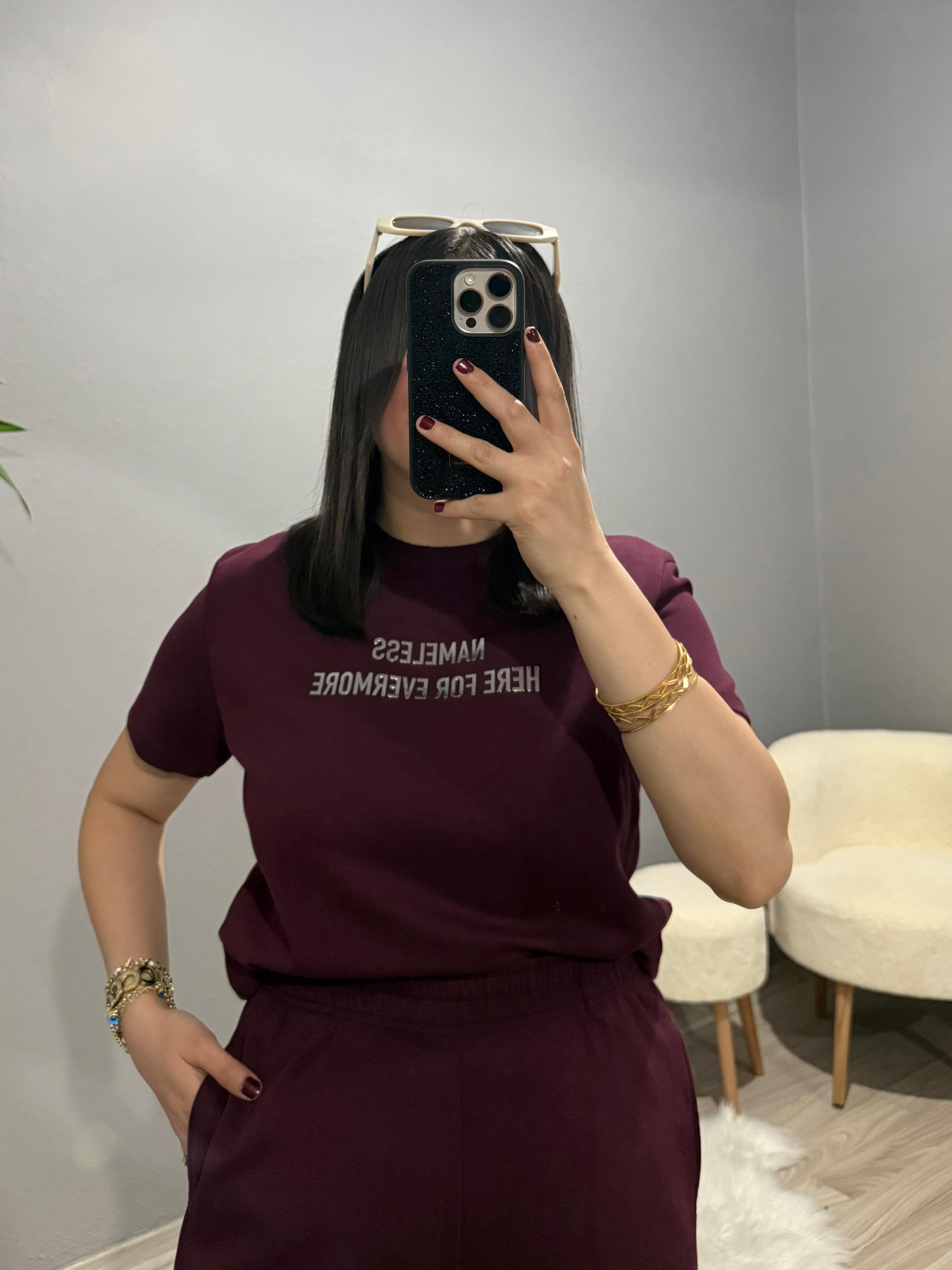 Premium Seri Modal Eşofman Takım - Bordo