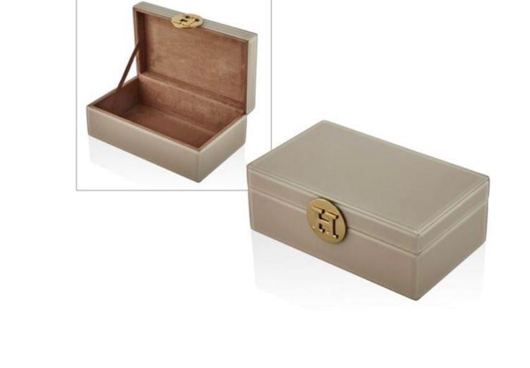 Beige Large Rectangular Box 26*15*10cm