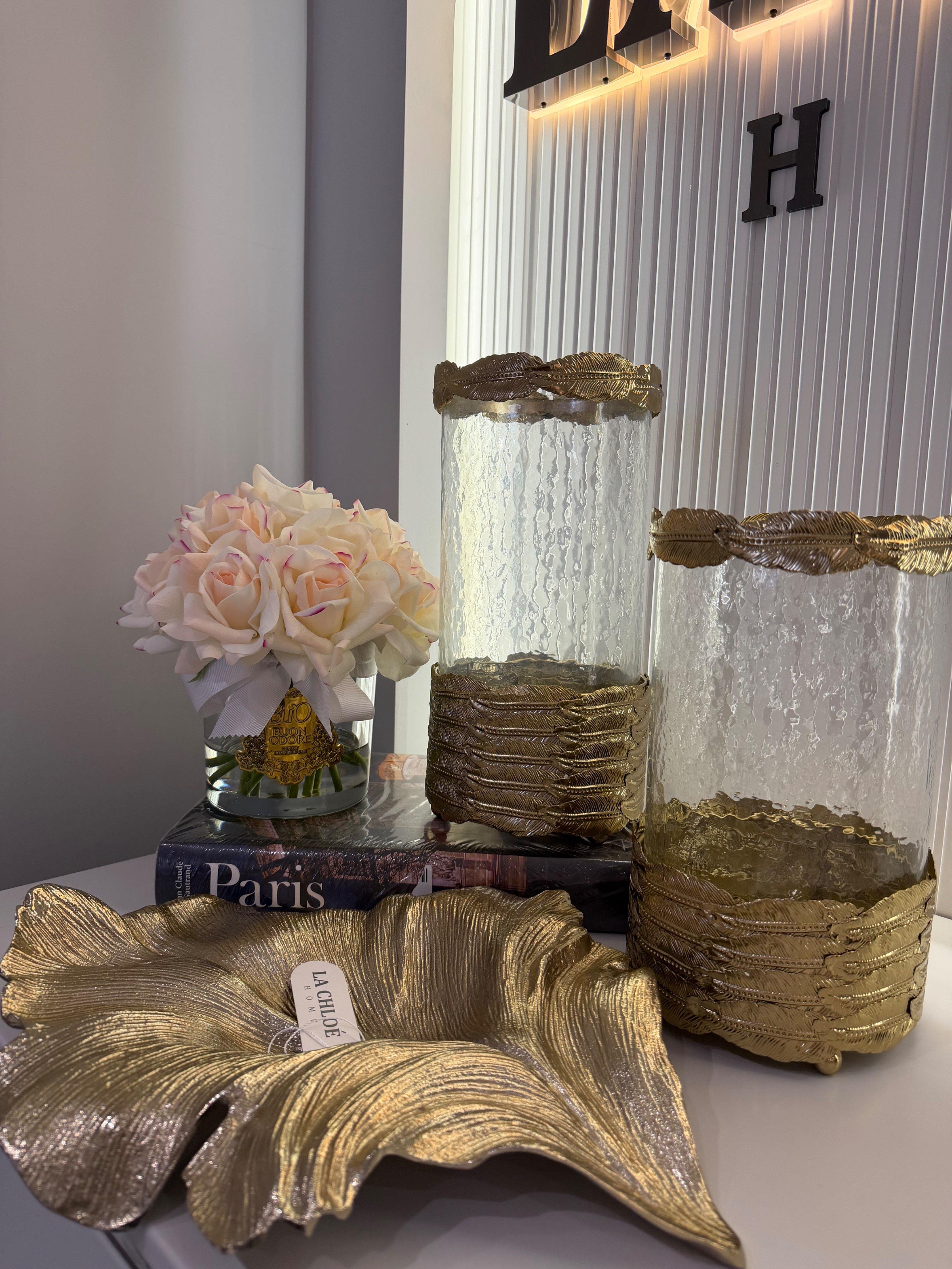 Gold yaprak  29*38*3 cm