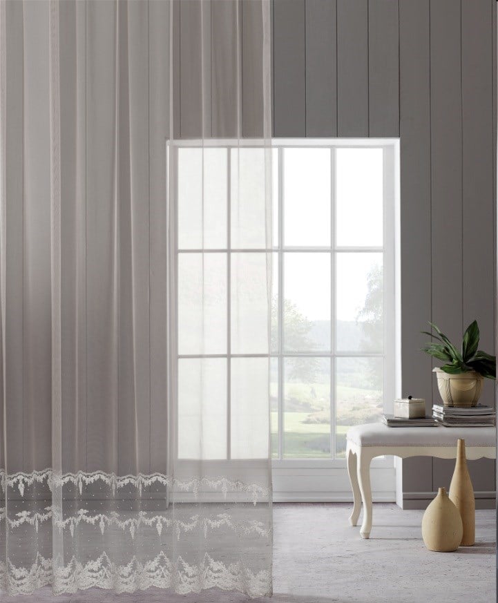 Atlantic Tulle Tül Perdelik Kumaş