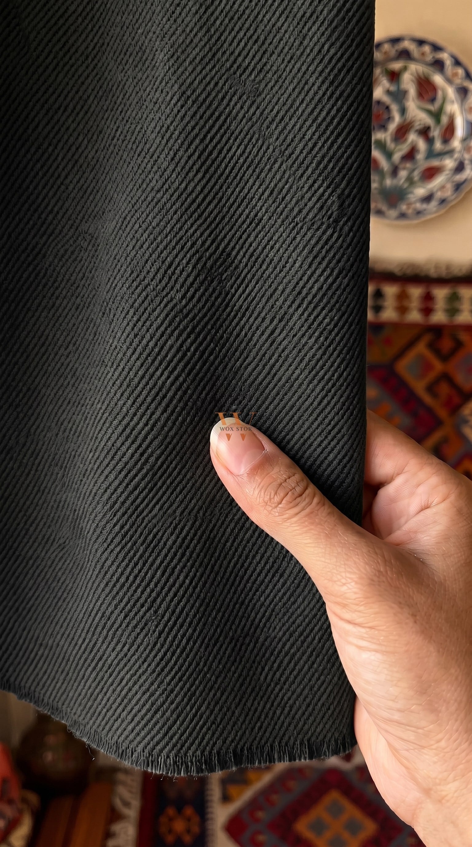 Blackout Perdelik Kumaş-SİYAH-40