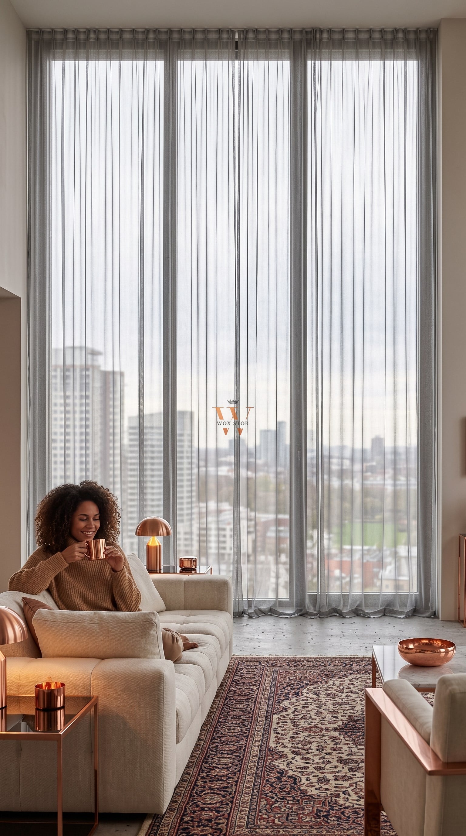 Deco Tulle Perdelik Kumaş