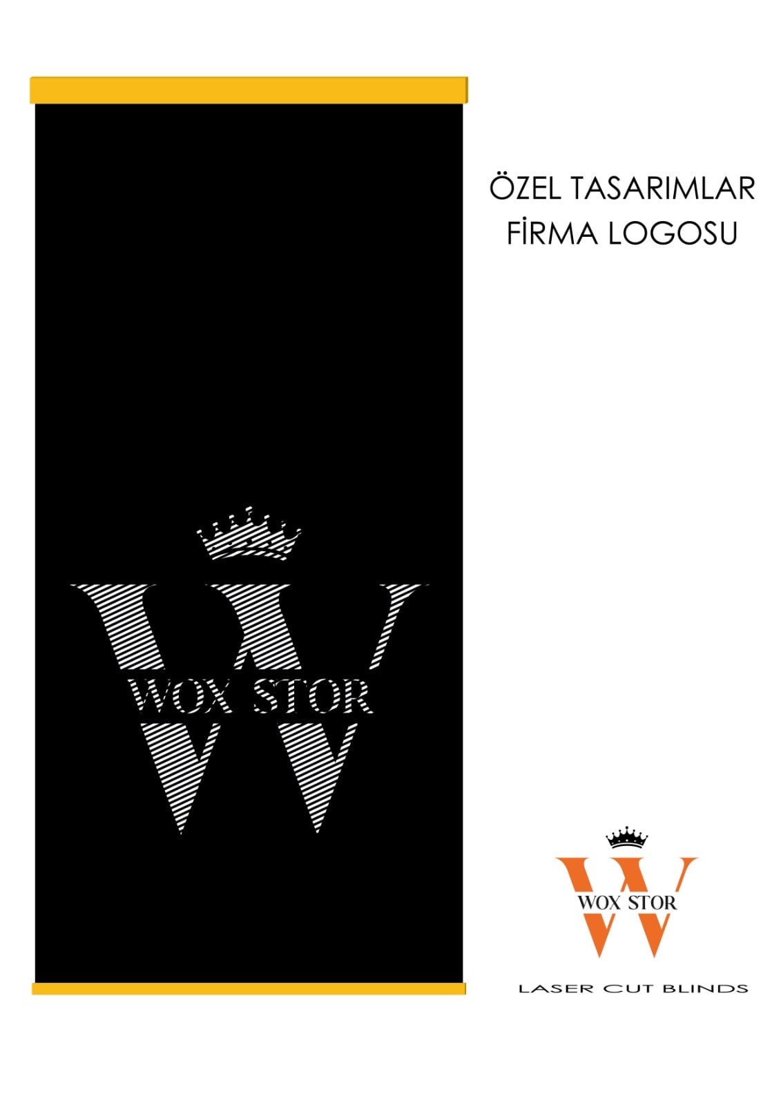 Lazer Kesim Özel Tasarım Firma Logosu