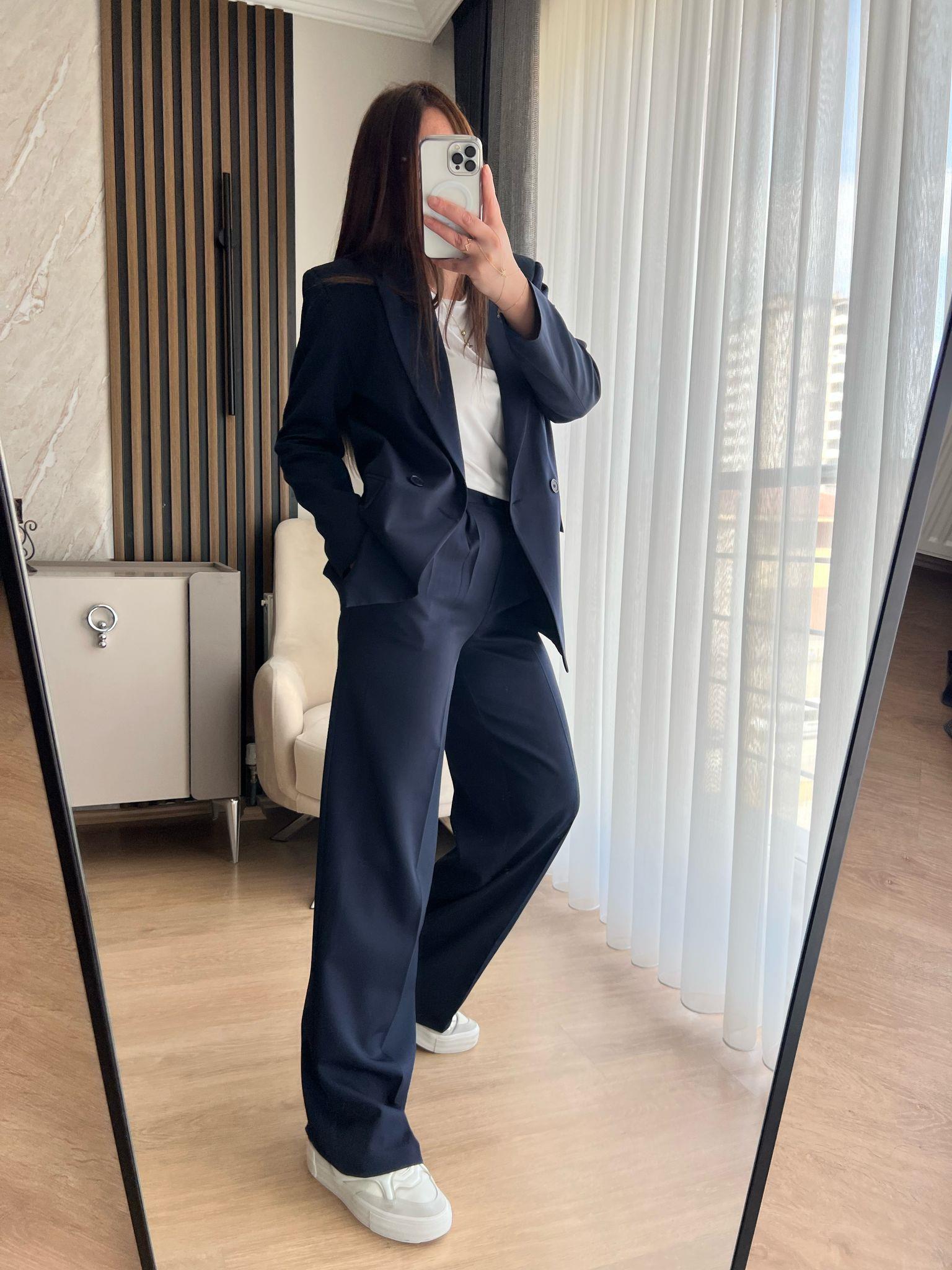 CEKETLİ TAKIM LACİVERT