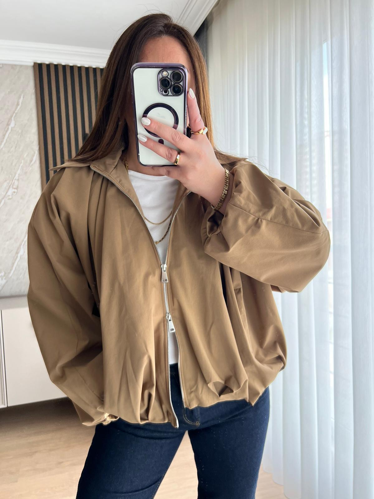 HT BOMER CEKET CAMEL - 1238