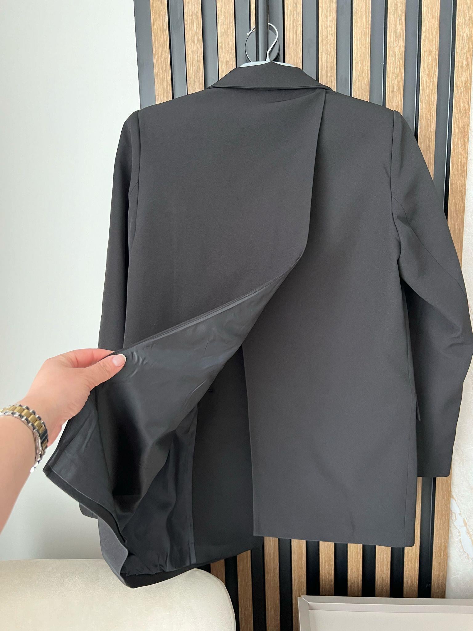 KOL ŞERİTLİ BLAZER CEKET - 1060