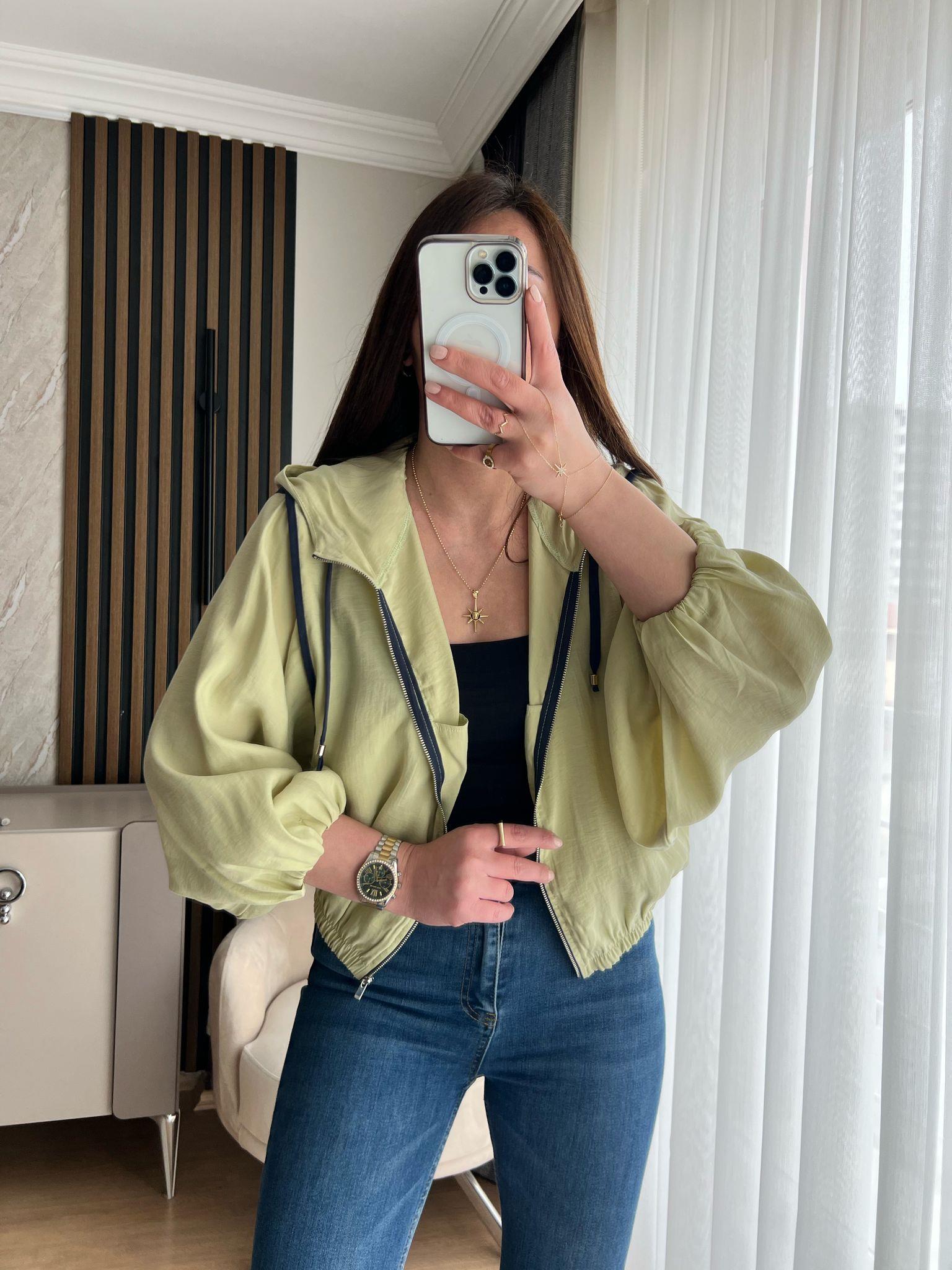 MODAL BOMBER CEKET YEŞİL - 1062