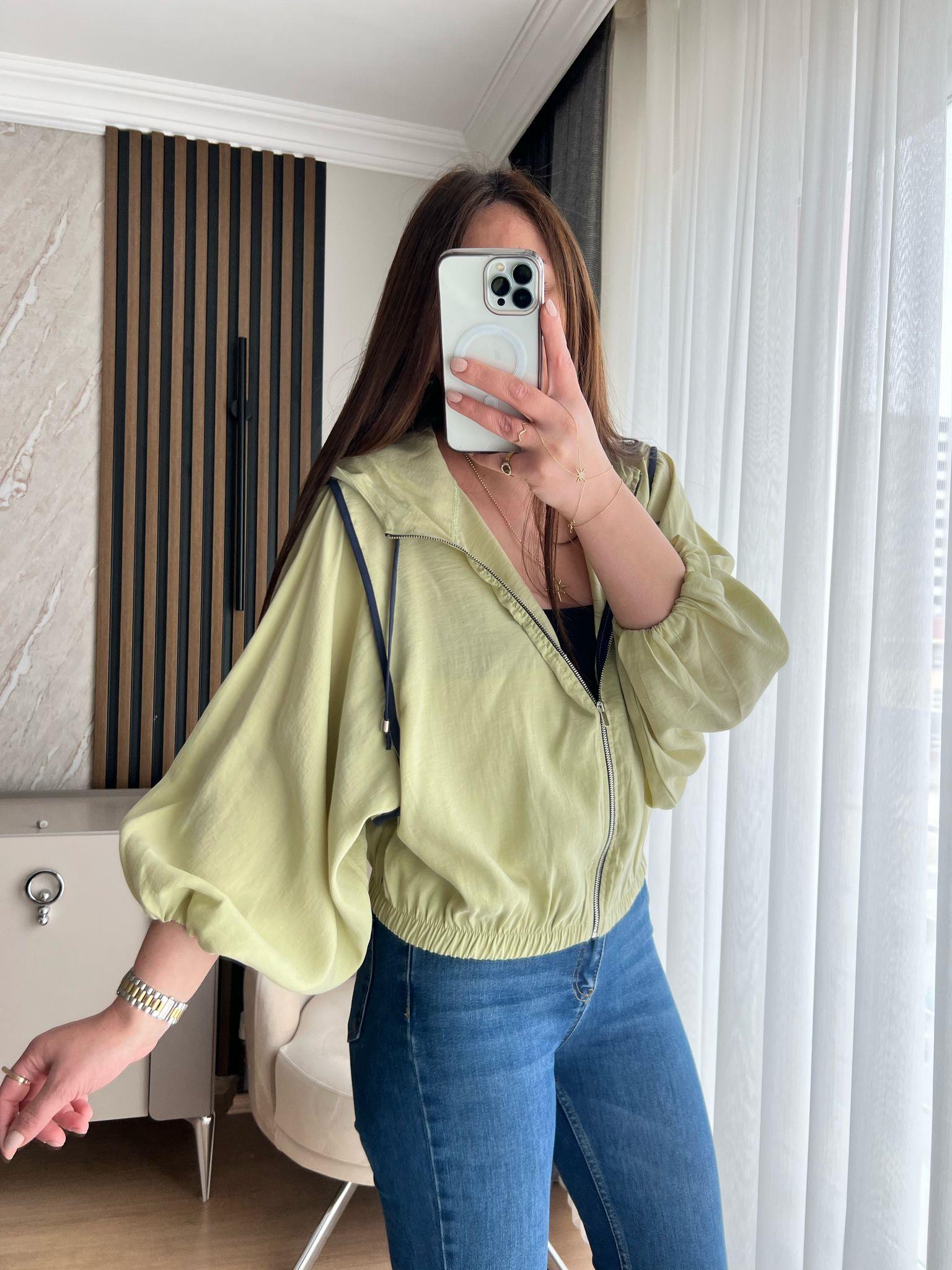 MODAL BOMBER CEKET YEŞİL - 1062