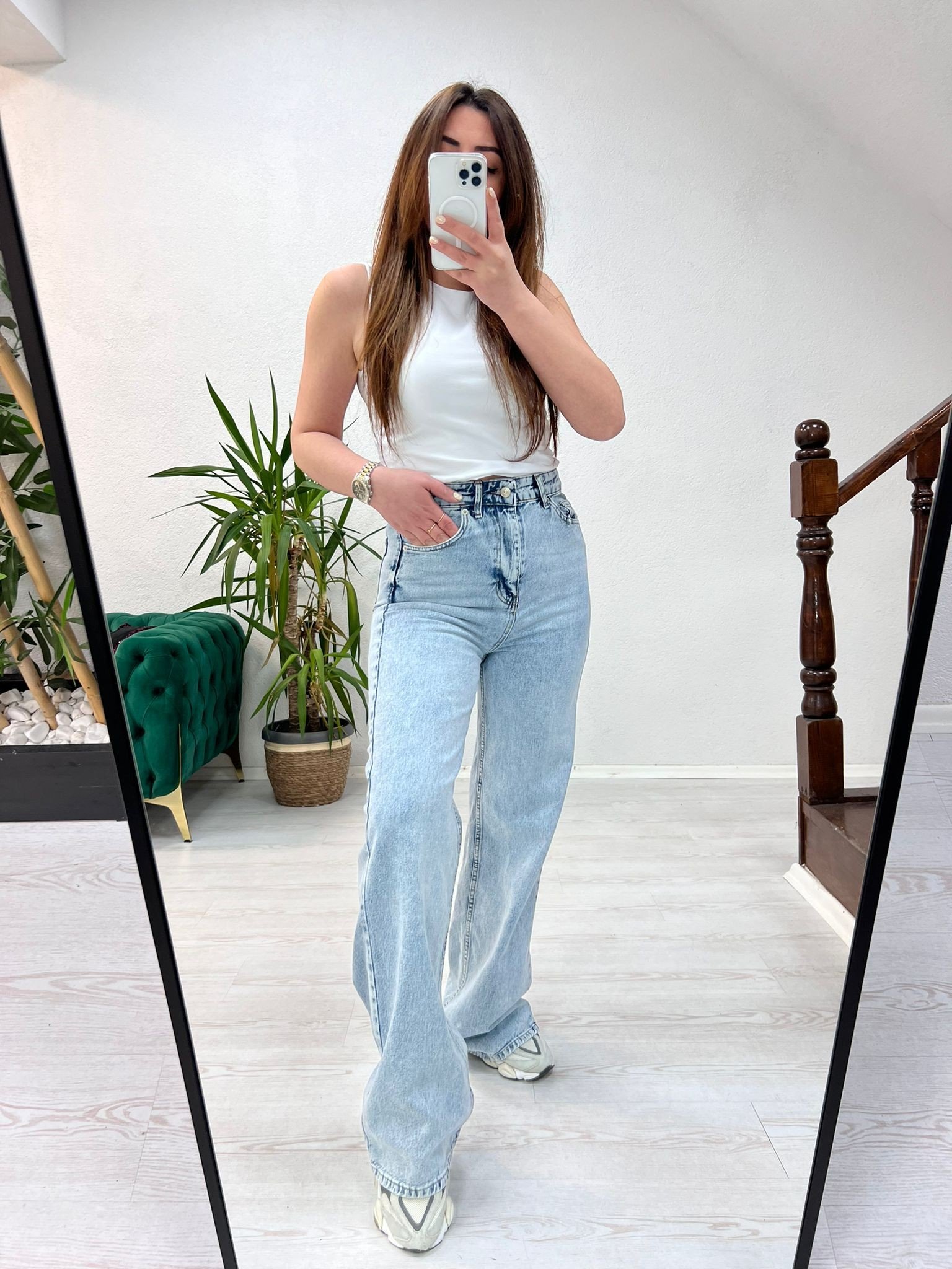 NEW ZR JEAN BUZ MAVİSİ - 1343