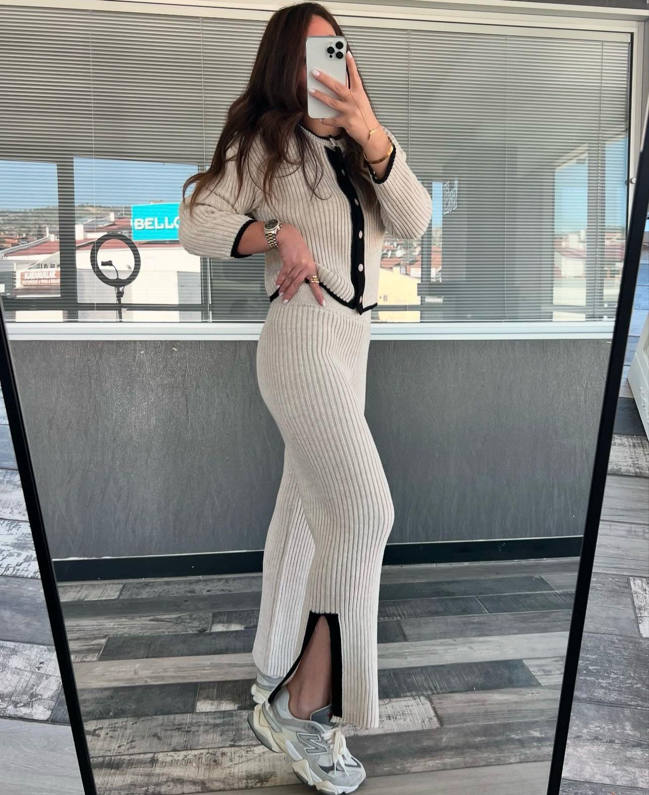 TRİKO TAKIM EKRU