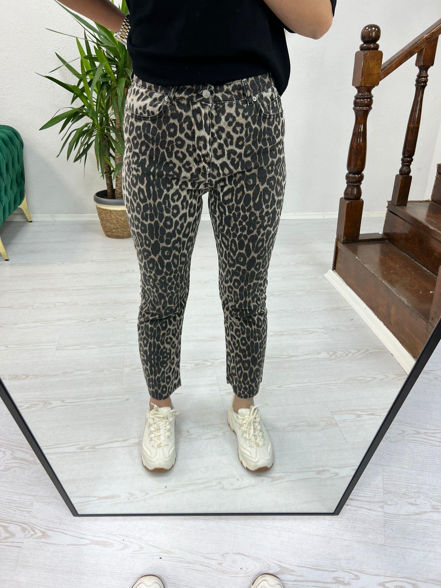 ZR LEOPAR PANTOLON - 1234