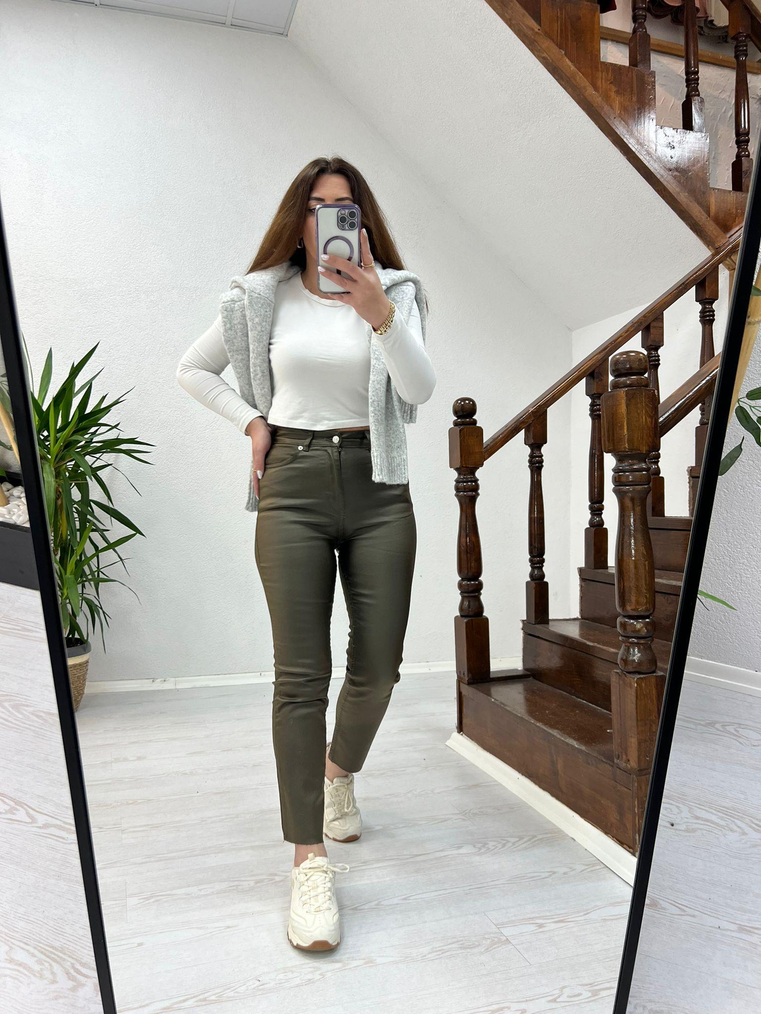 ZR MUMLU PANTOLON HAKİ  - 1239 