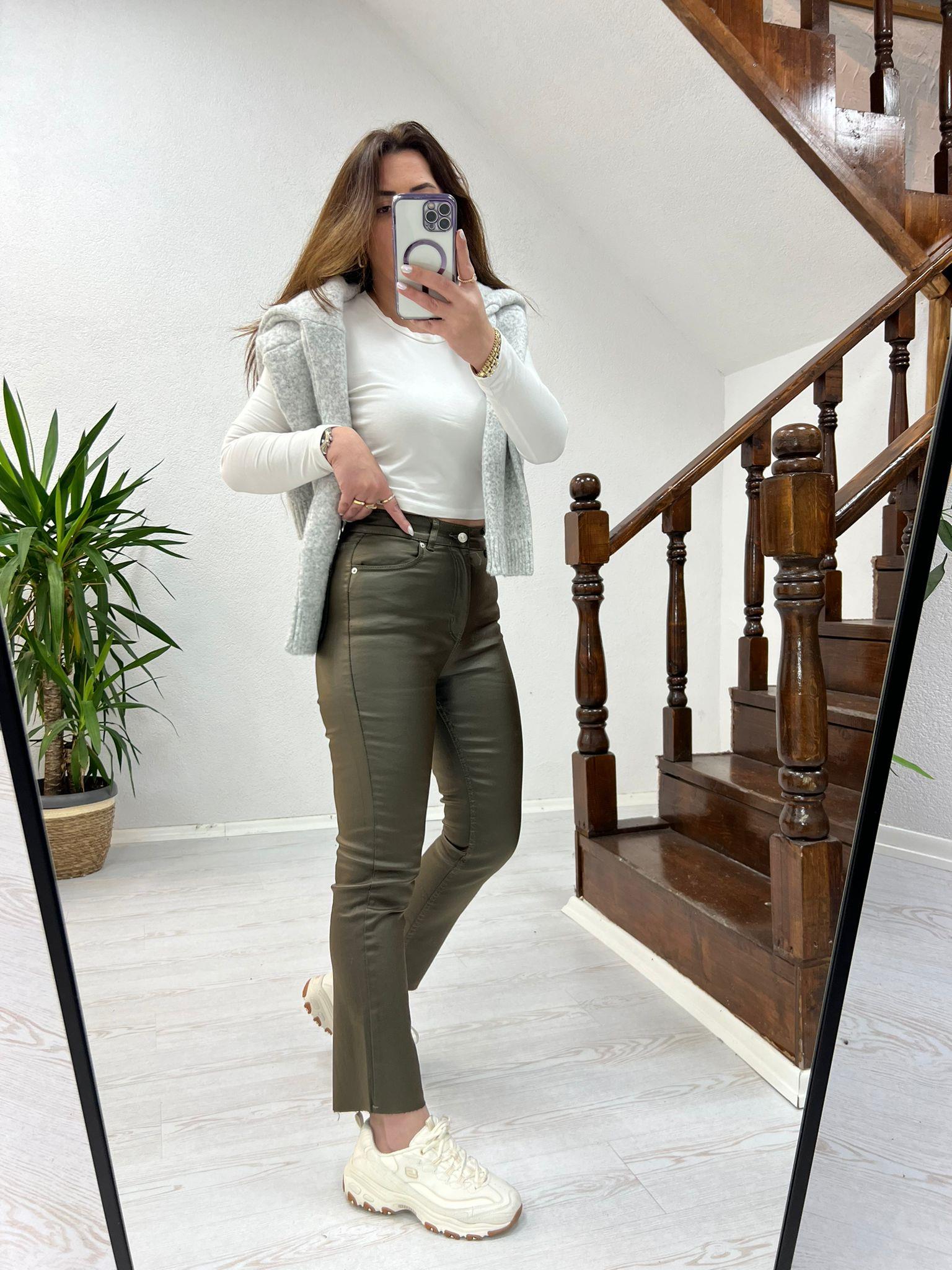 ZR MUMLU PANTOLON HAKİ  - 1239 