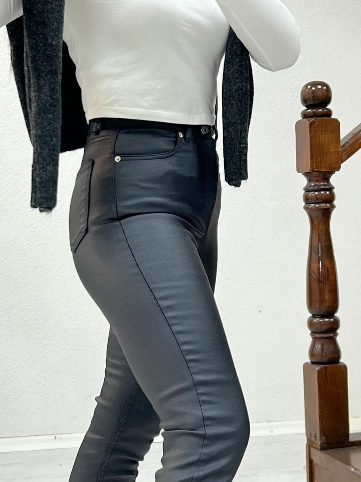 ZR MUMLU PANTOLON SİYAH - 1239