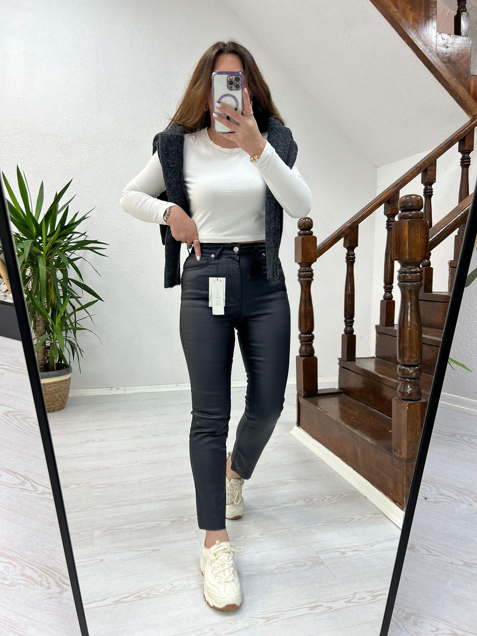 ZR MUMLU PANTOLON SİYAH - 1239