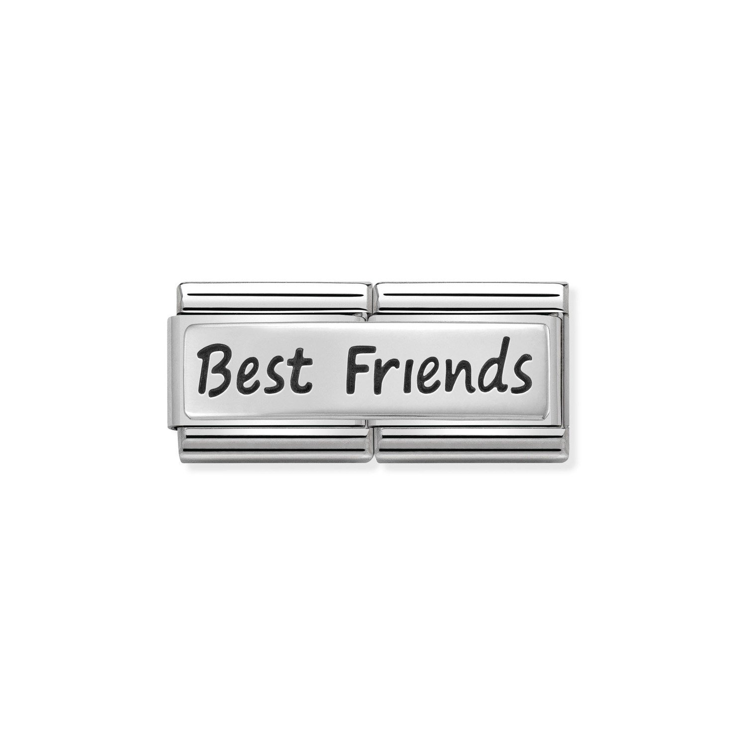 Composable Classic Çift Link Best Friends 925 Ayar Gümüş