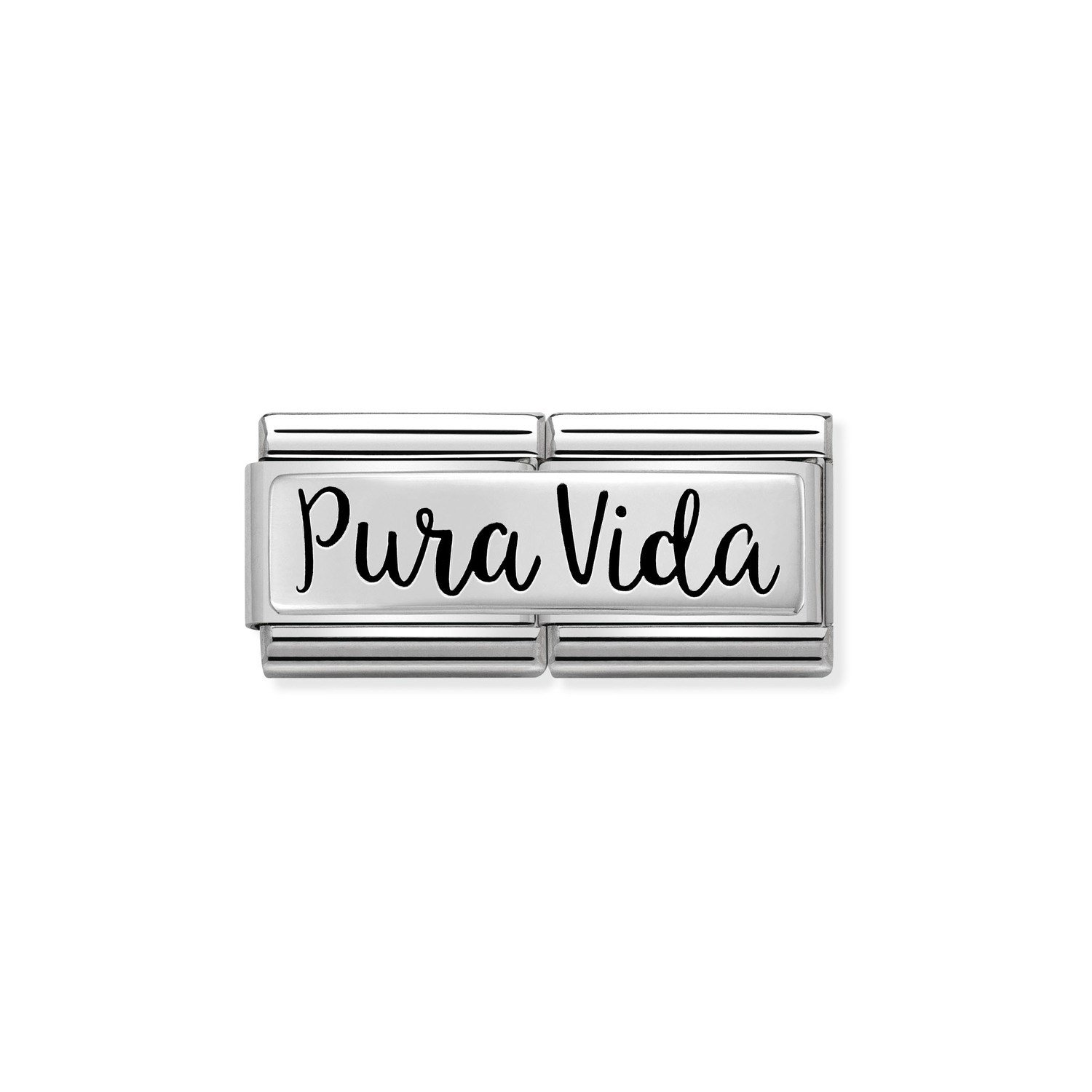 Composable Classic Çift Link Pura Vida 925 Ayar Gümüş