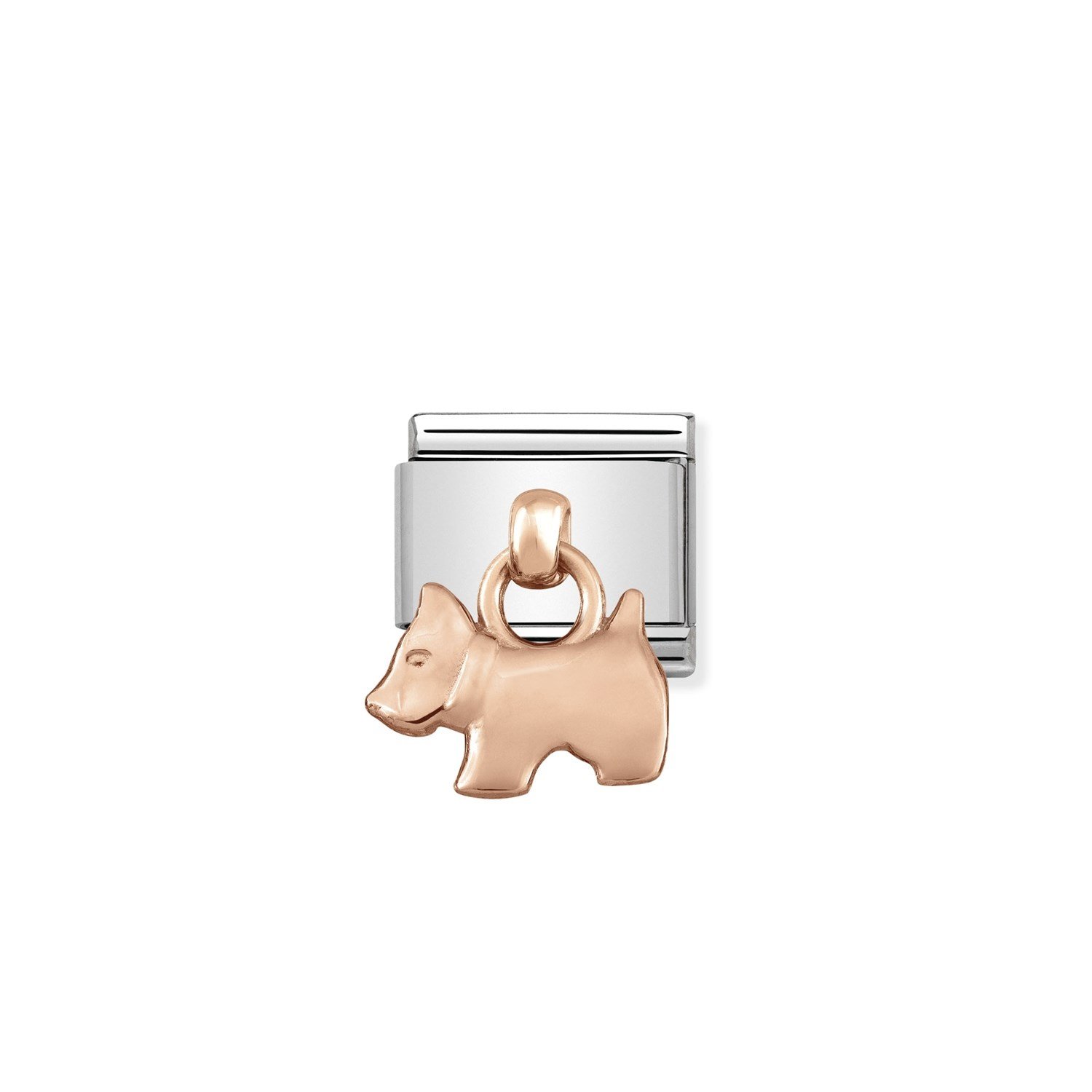 Composable Classic Köpek 9 Ayar Rose Gold Charm