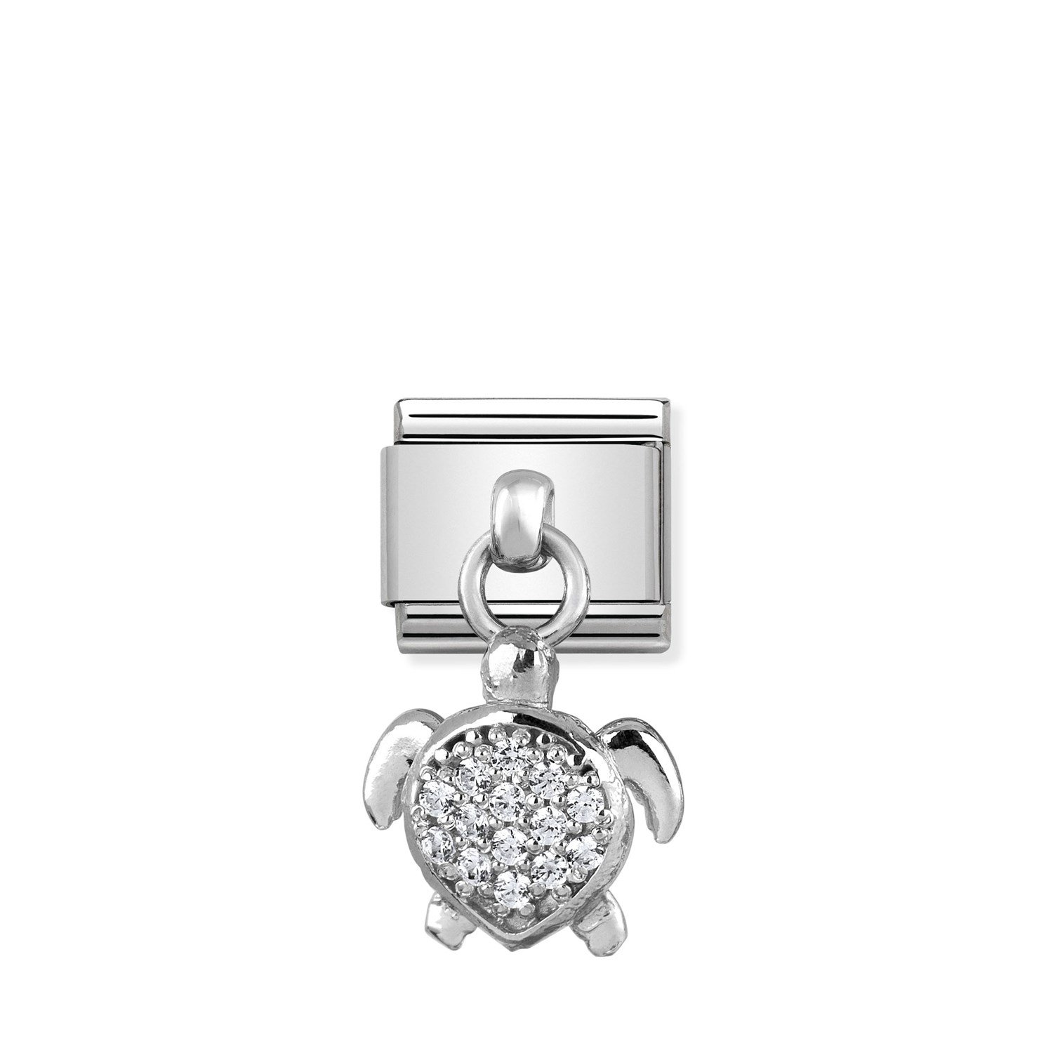 Composable Classic Link Deniz Kaplumbağası 925 Ayar Gümüş Charm