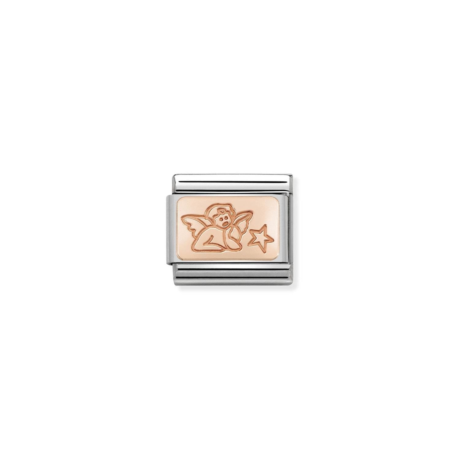 Composable Classic Link Dilek Meleği 9 Ayar Rose Gold