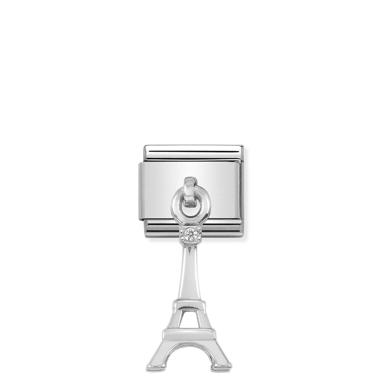 Composable Classic Link Eyfel Kulesi 925 Ayar Gümüş Charm