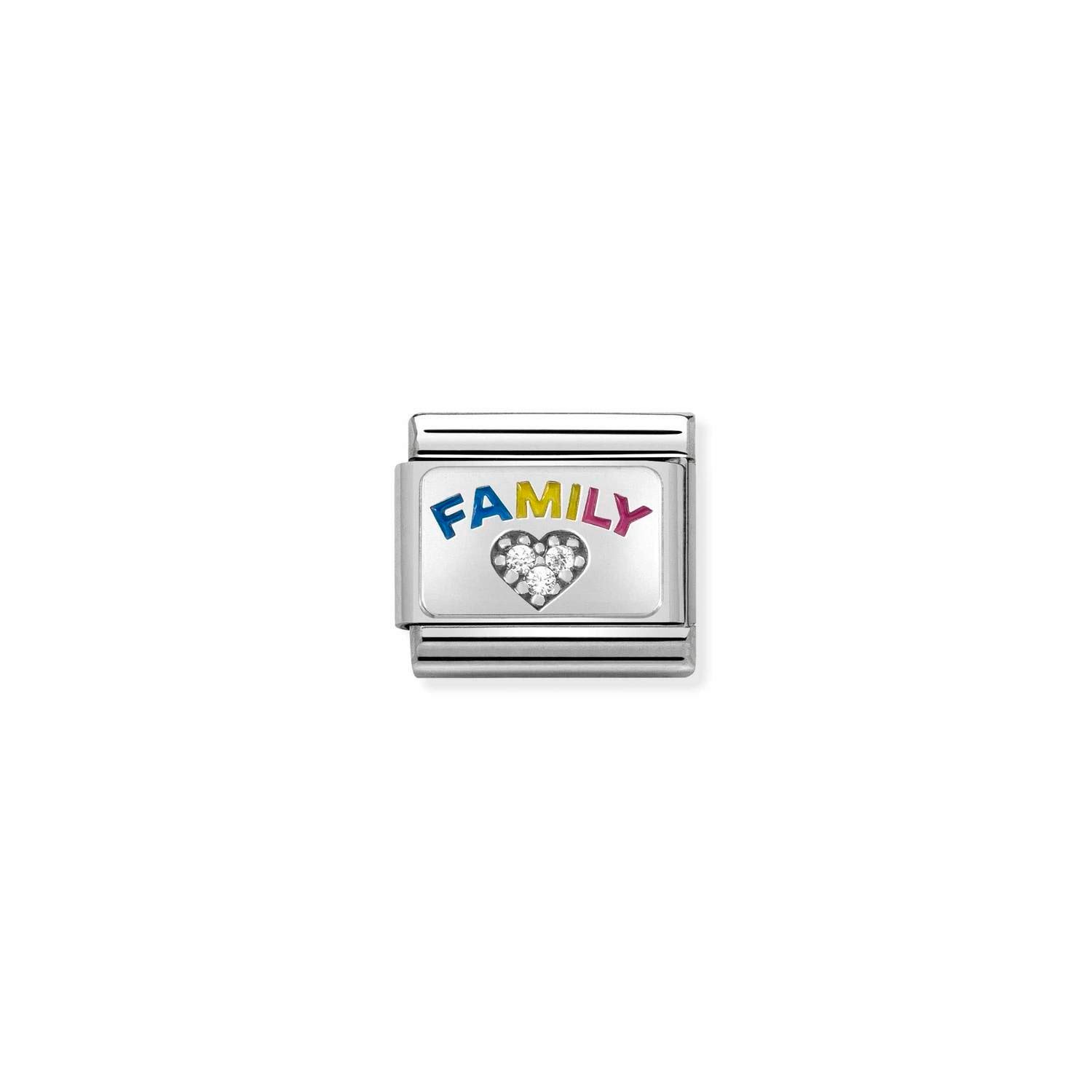 Composable Classic Link Family Simgeli 925 Ayar Gümüş