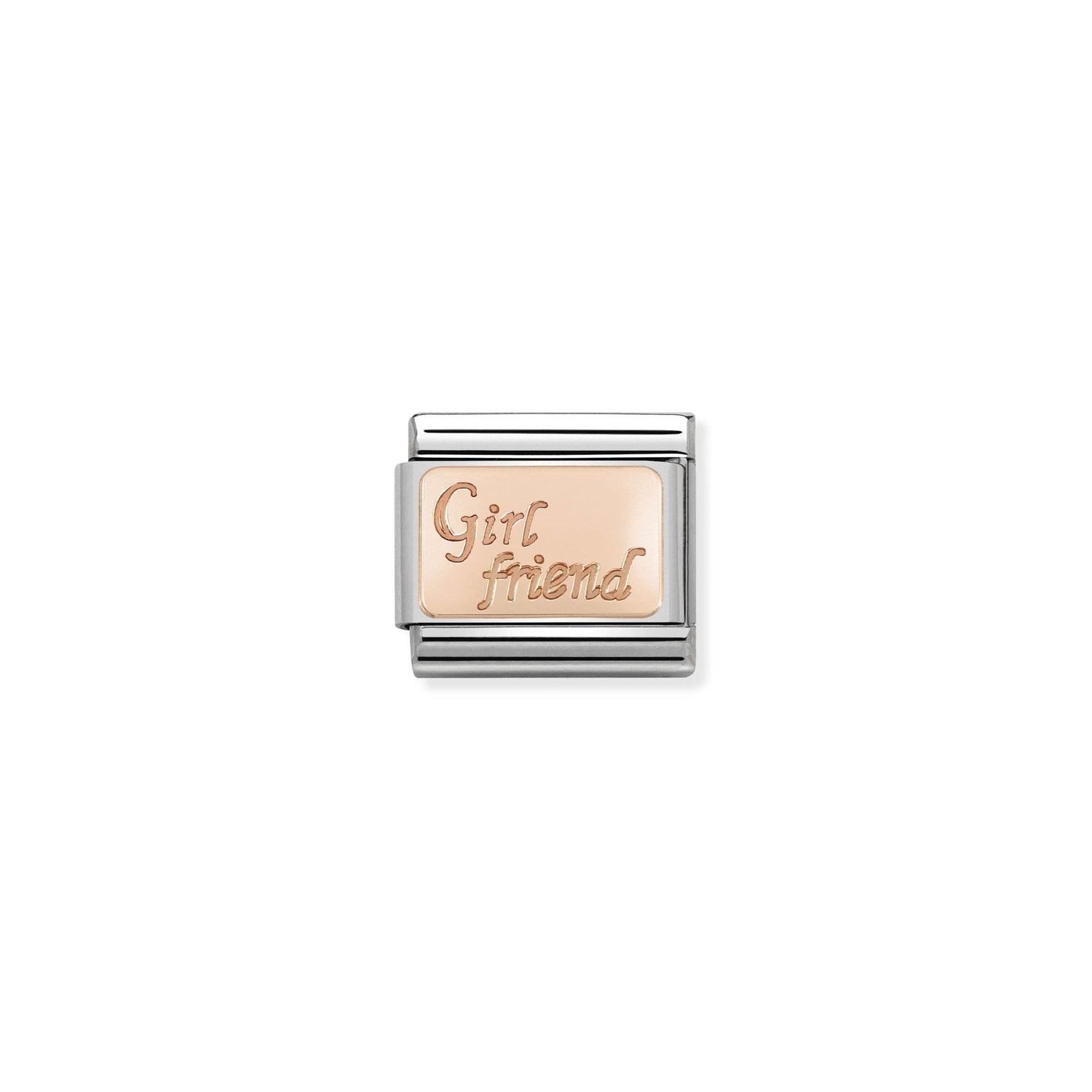 Composable Classic Link Girl Friend 9 Ayar Rose Gold