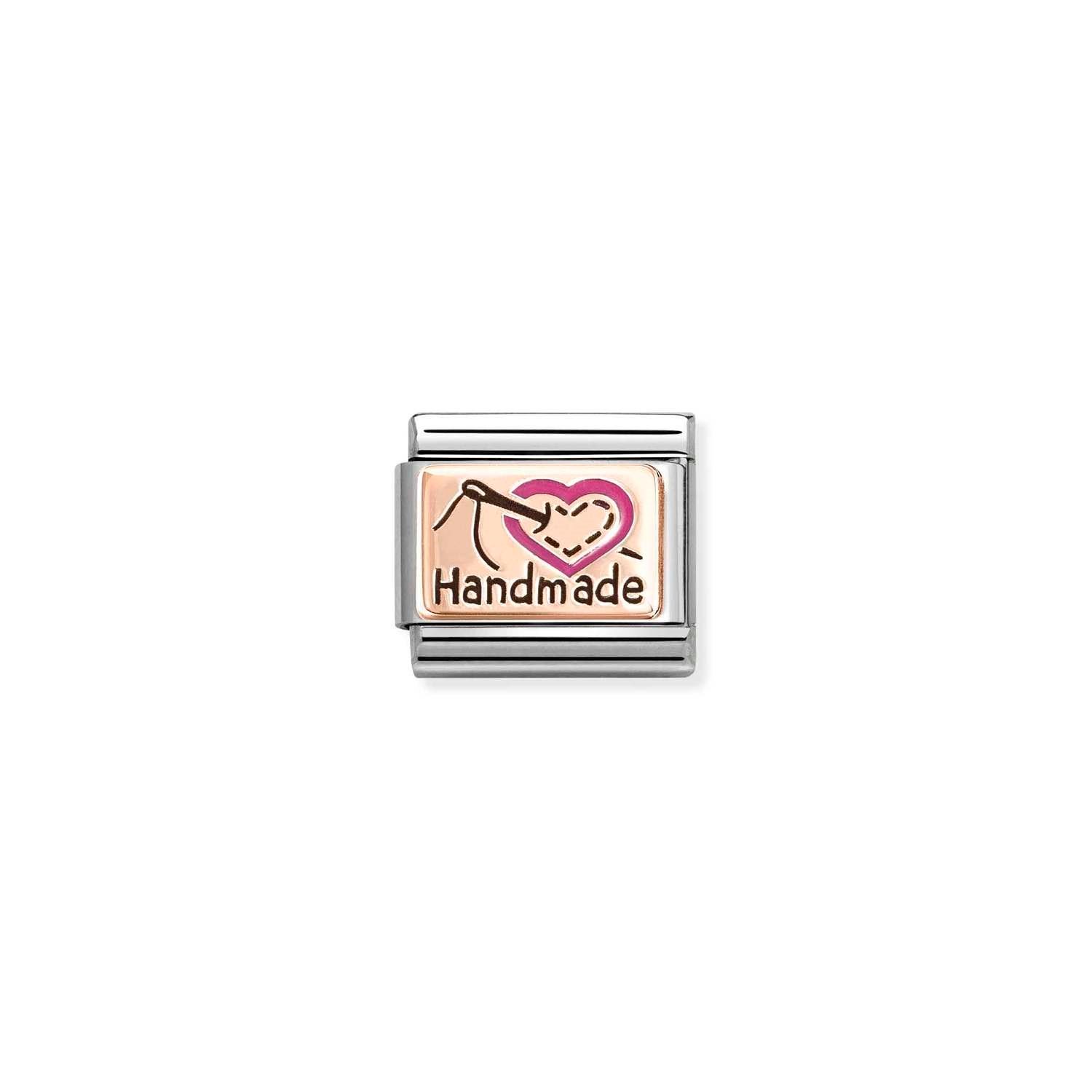 Composable Classic Link Handmade 9 Ayar Rose Gold