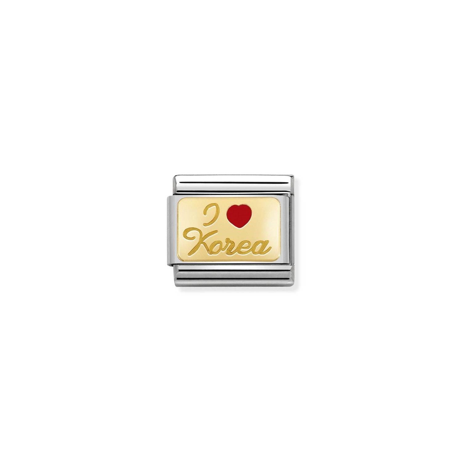 Composable Classic Link I Love Korea 18 Ayar Altın