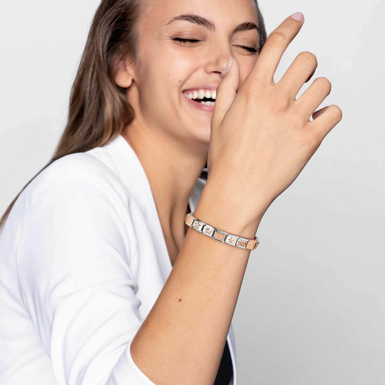 Composable Classic Link in low 9 Ayar Rose Gold