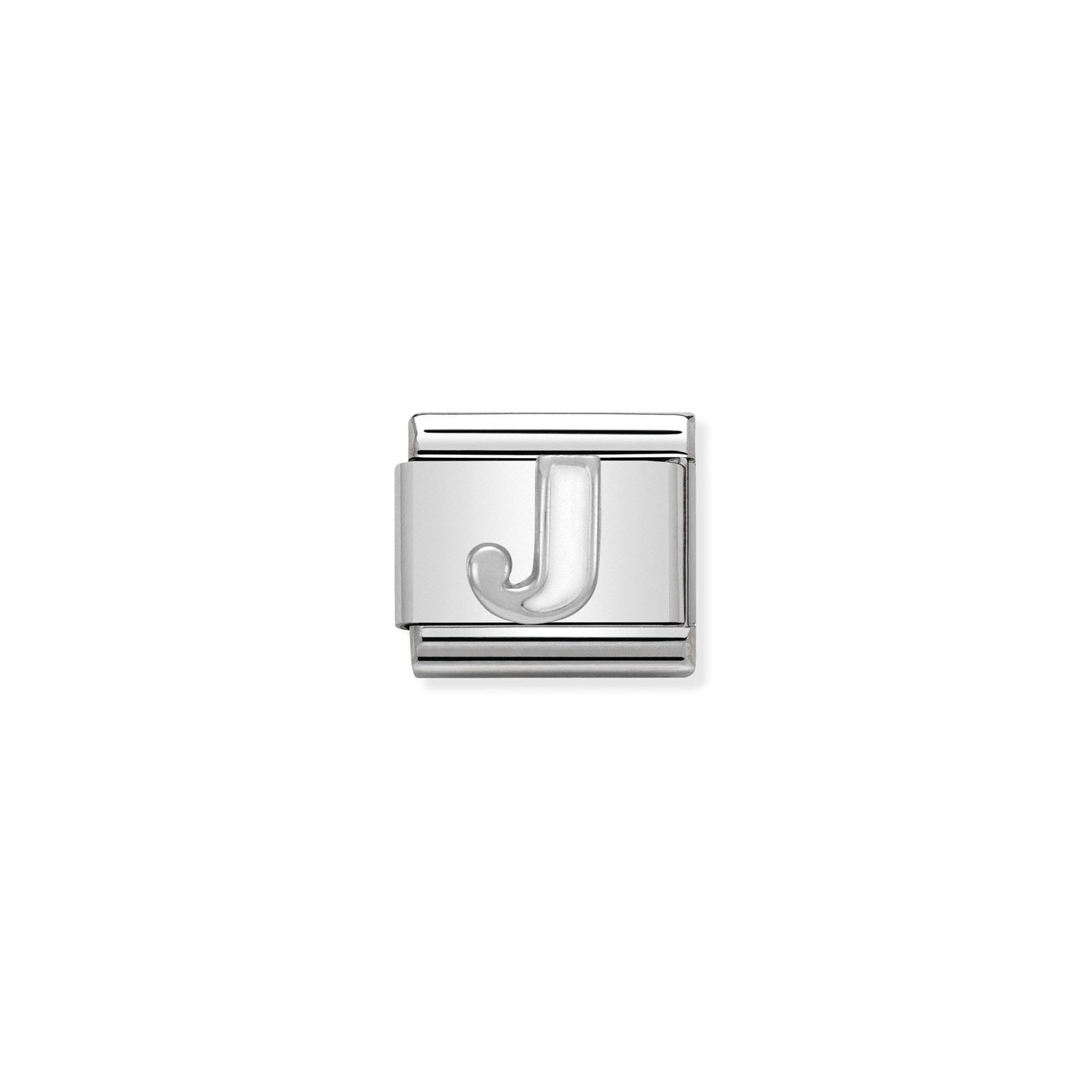 Composable Classic Link J Harfi 925 Ayar Gümüş