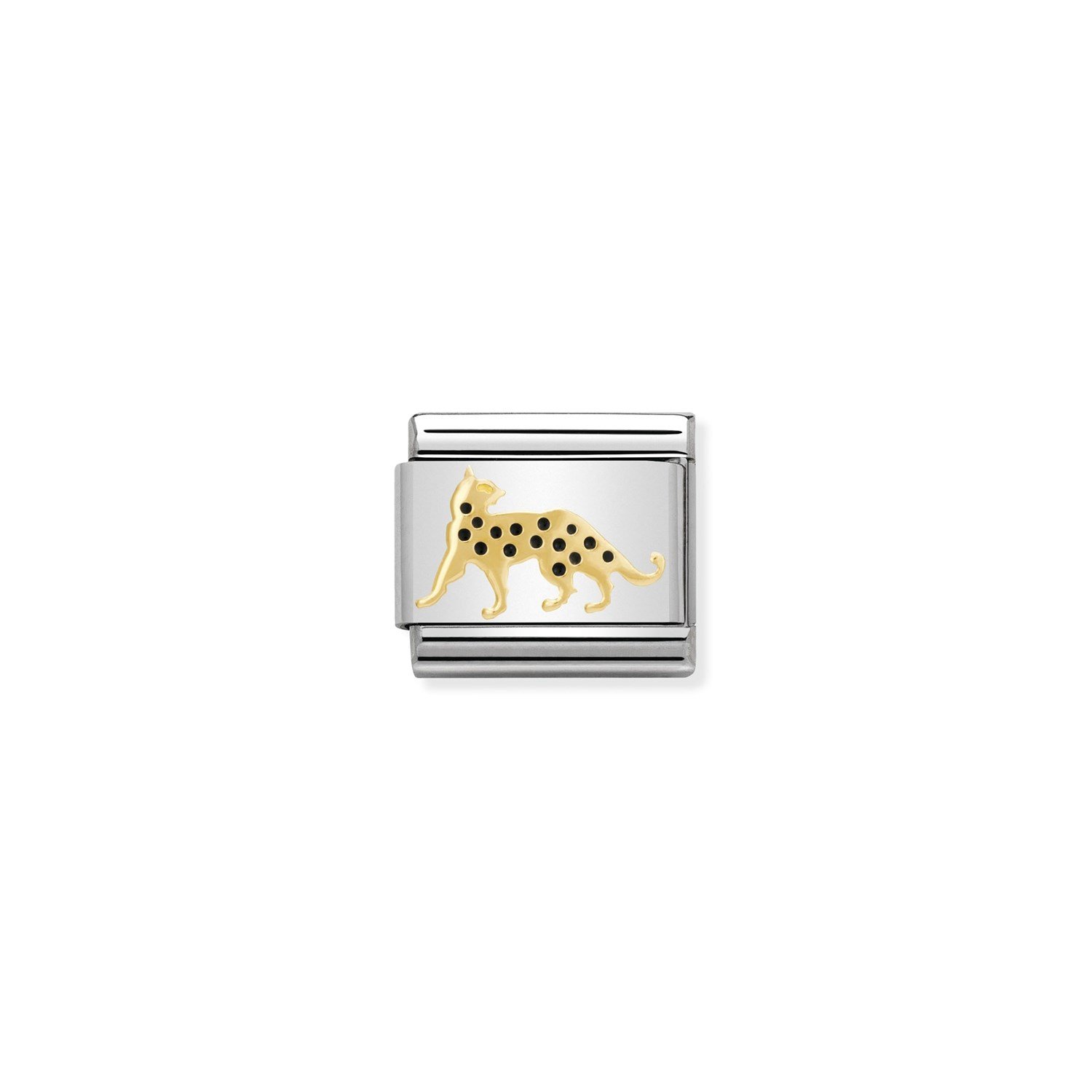 Composable Classic Link Leopar 18 Ayar Altın