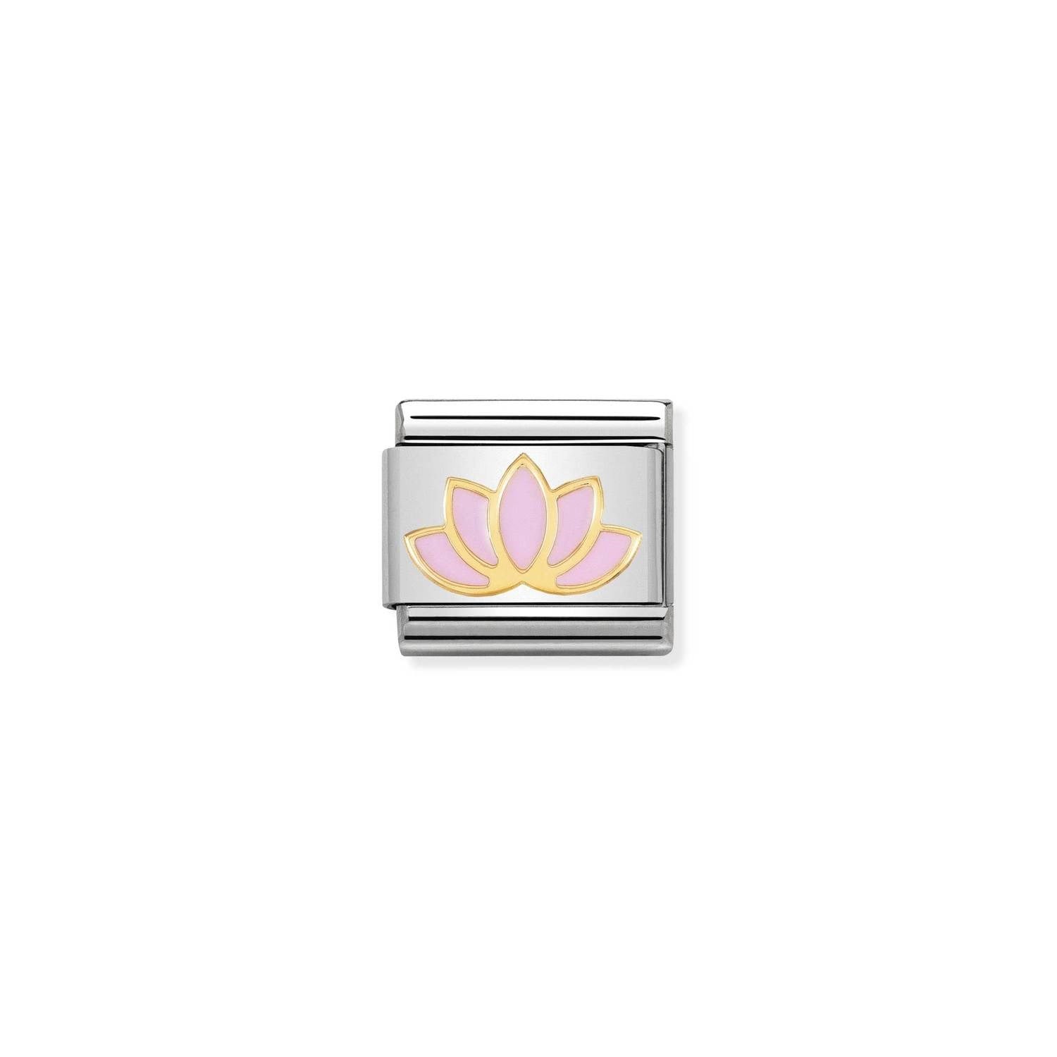 Composable Classic Link Lotus Çiçeği 18 Ayar Altın
