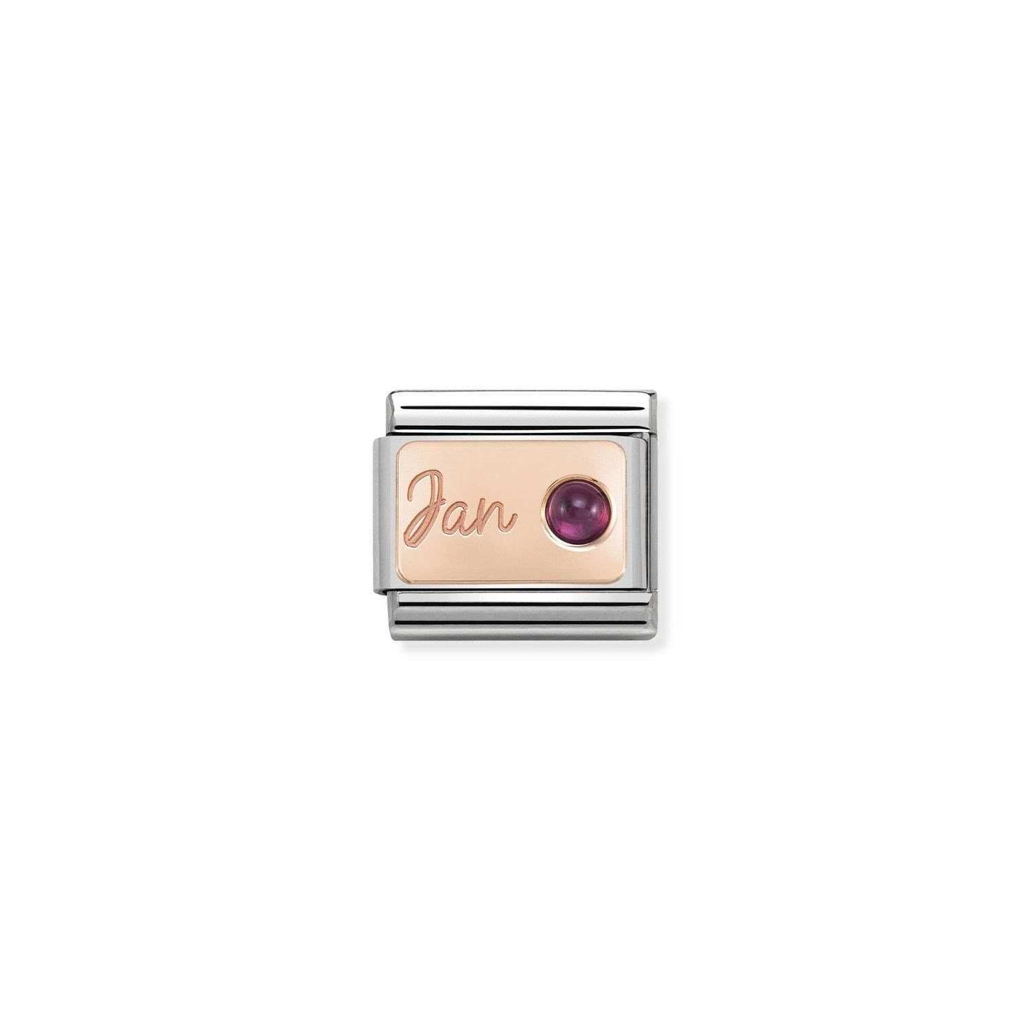 Composable Classic Link Ocak 9 Ayar Rose Altın