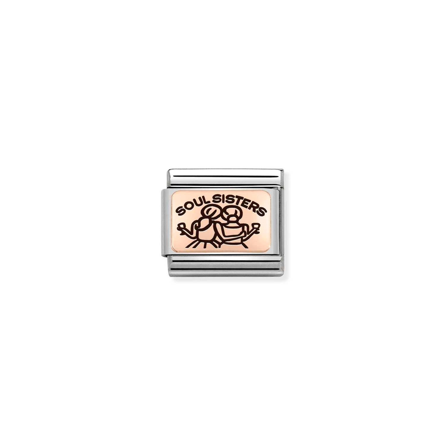 Composable Classic Link Soul Sisters 9 Ayar Rose Gold