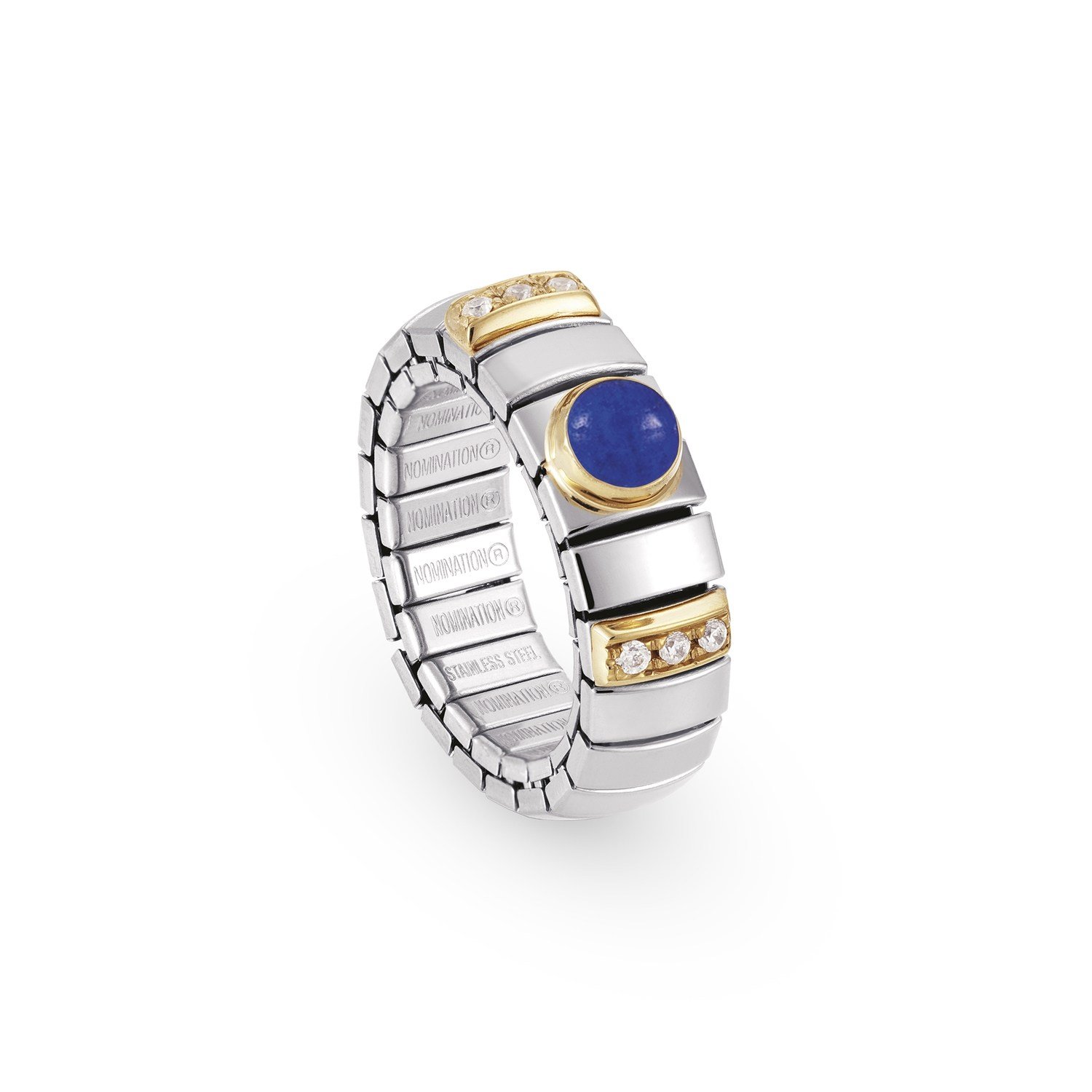 Extension 040451 009 Lapis Lazuli Taşlı Altın Detaylı Yüzük