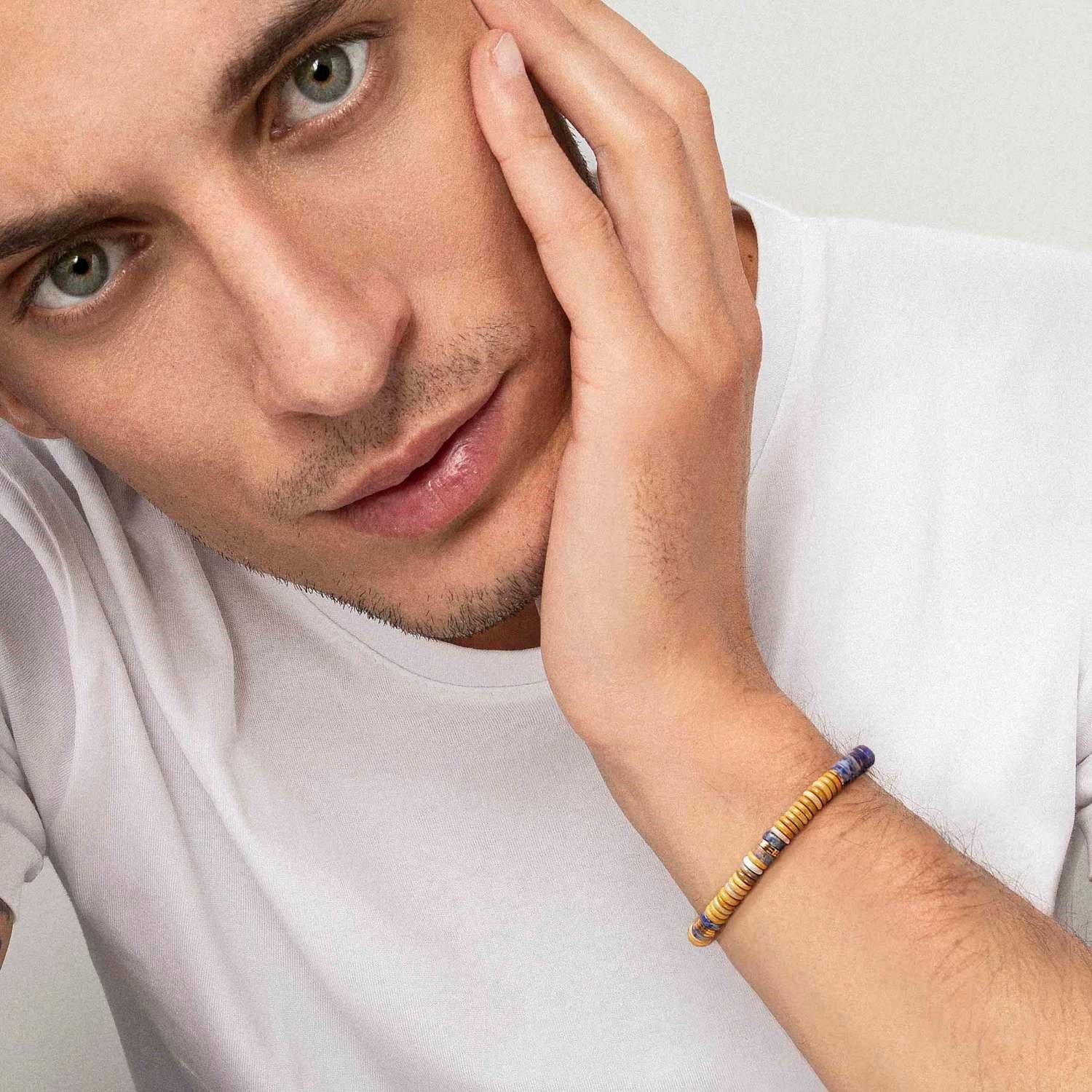 Instinctstyle Jasper Taşlı Paslanmaz Çelik Bileklik